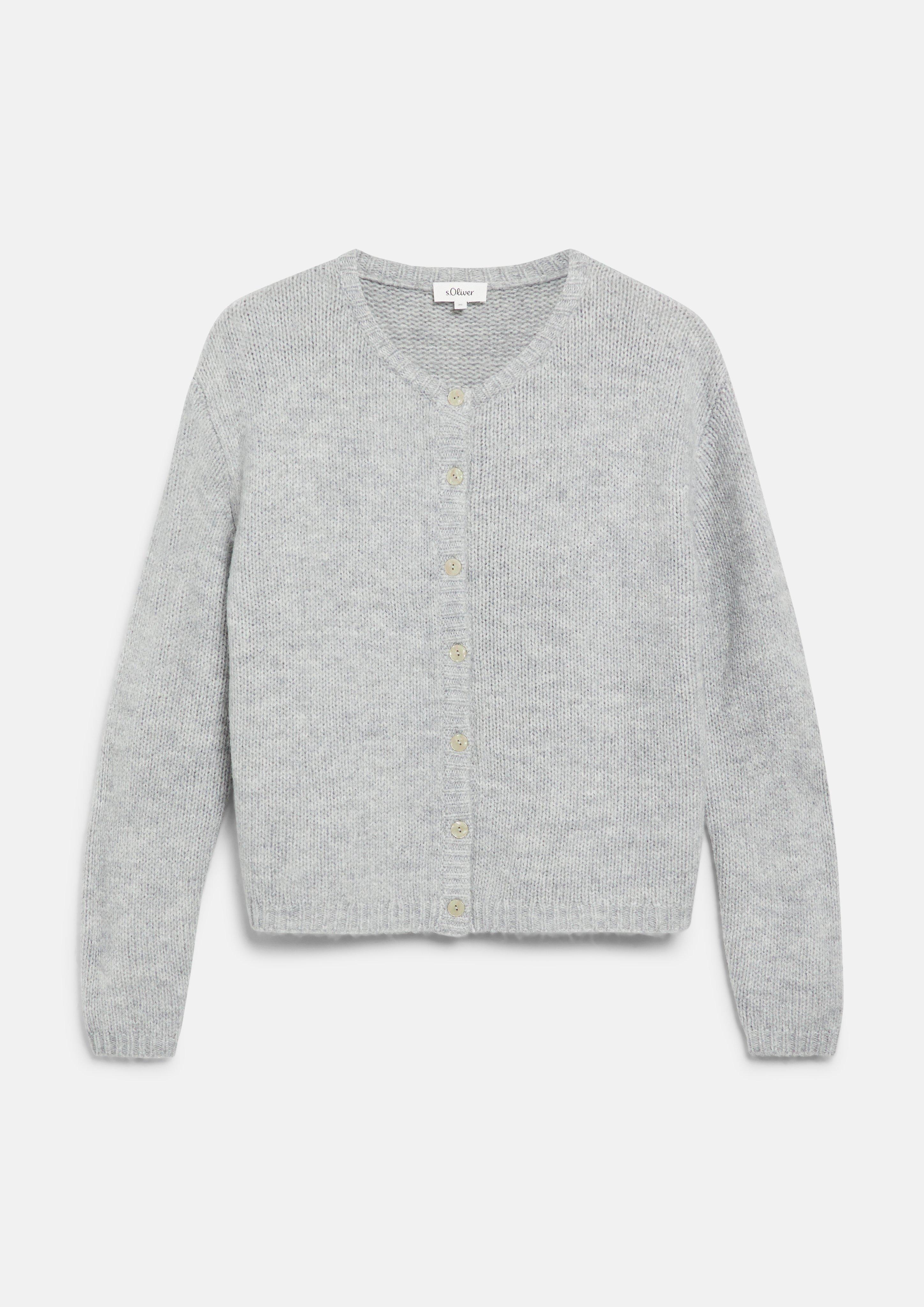 Femmes Cardigan en gris de s.Oliver