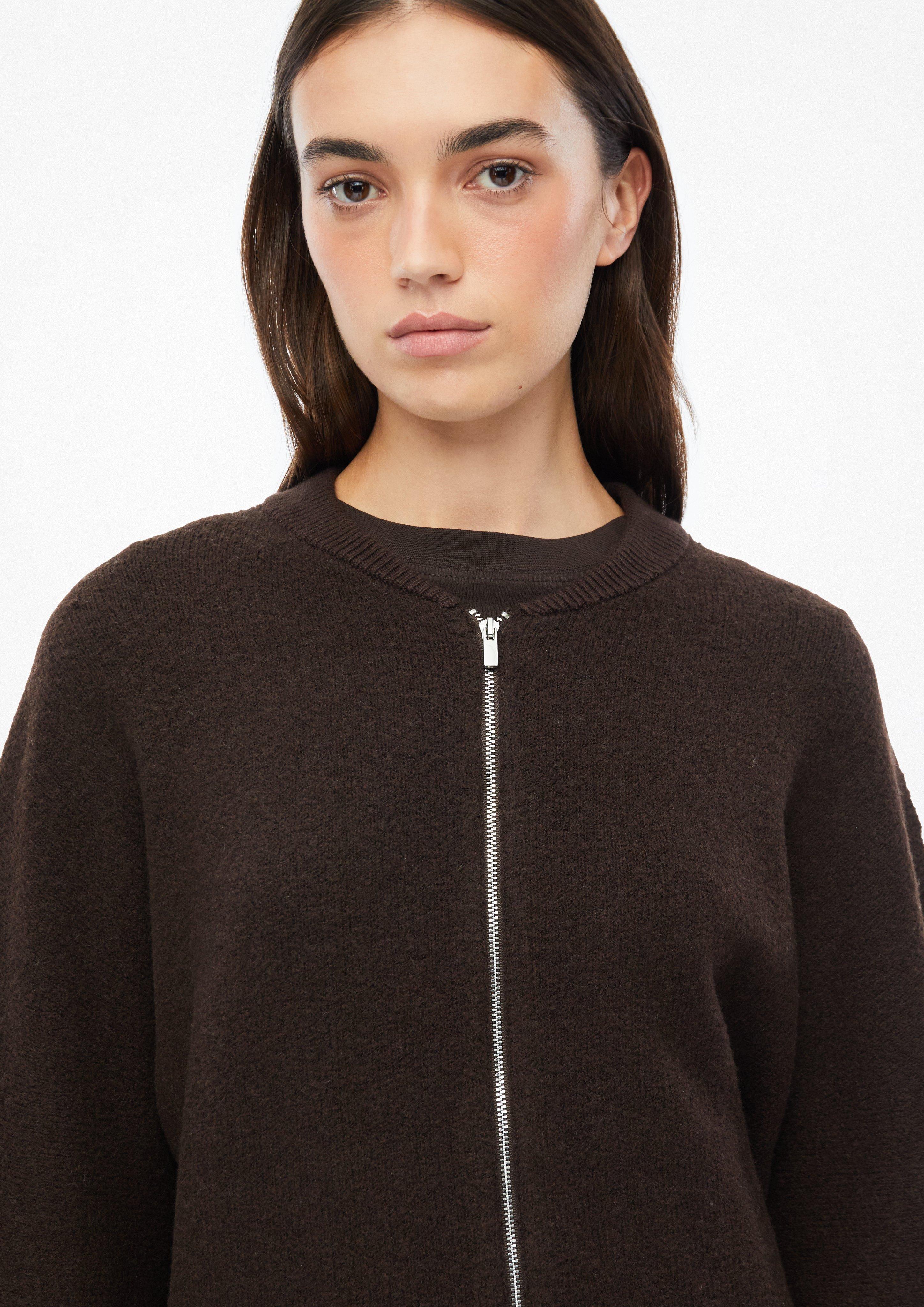 Femmes Veste en tricot en brun de s.Oliver