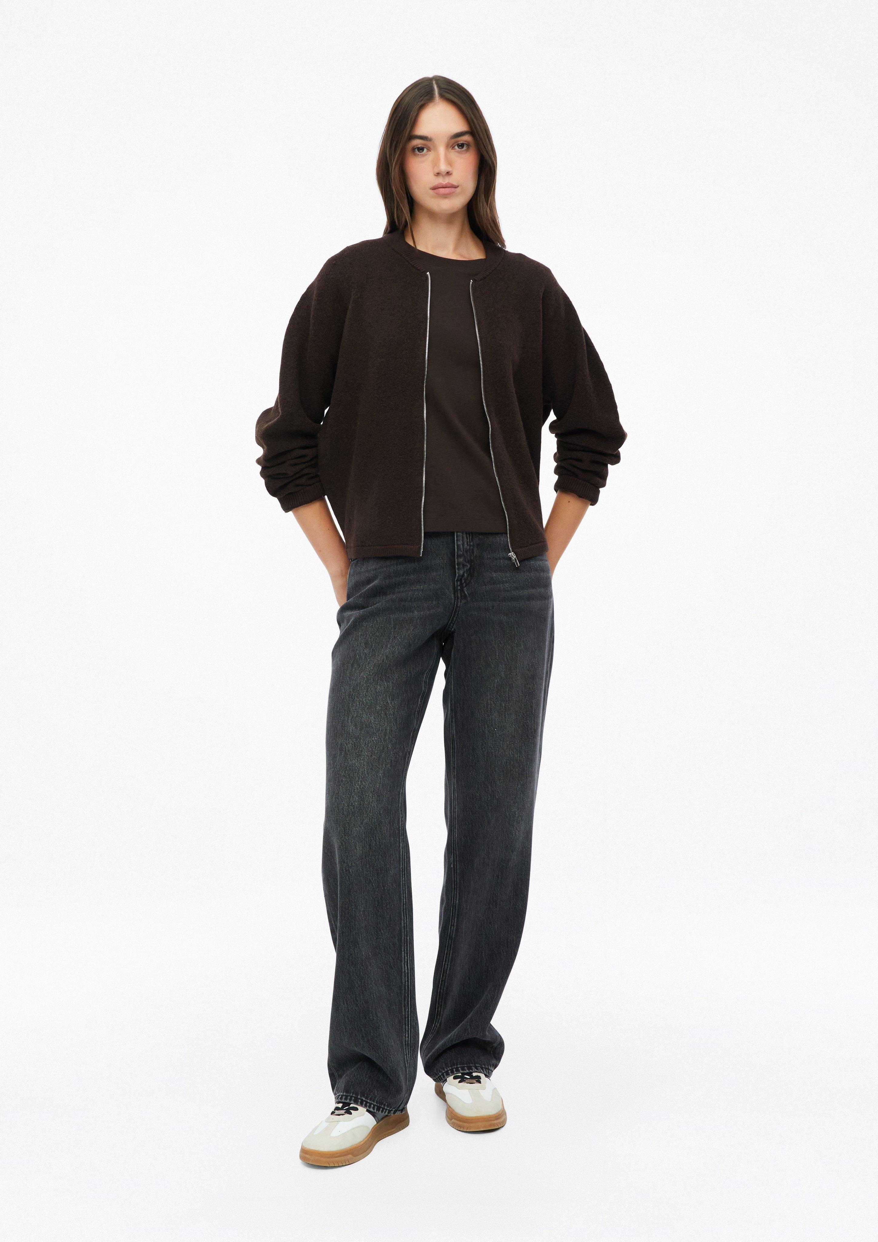 Femmes Veste en tricot en brun de s.Oliver