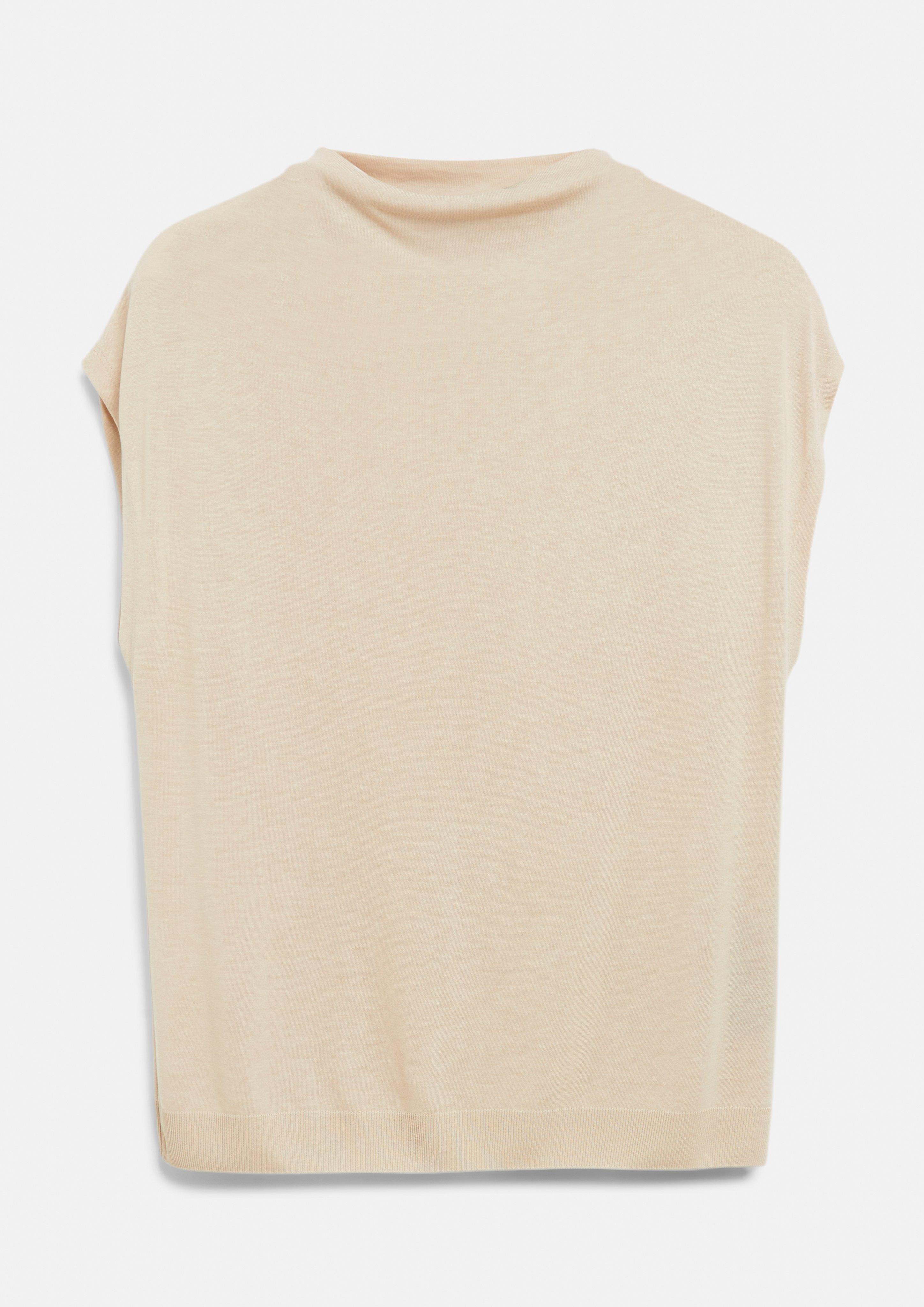 T-Shirt in beige by COMMA