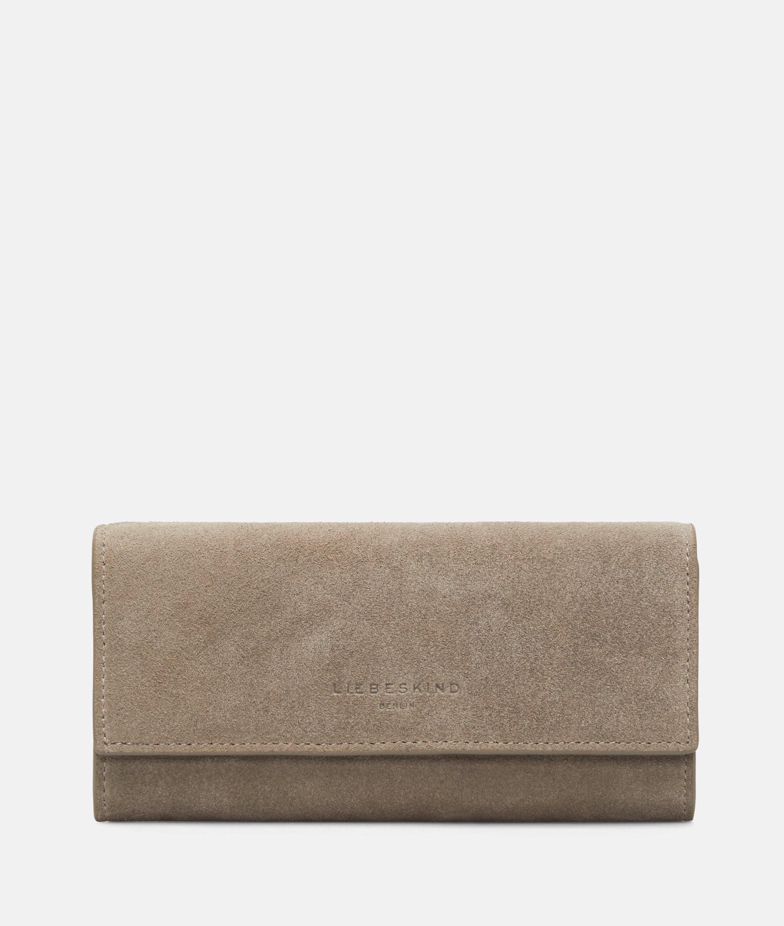 Grand portefeuille avec porte-cartes séparé en beige de Liebeskind Berlin