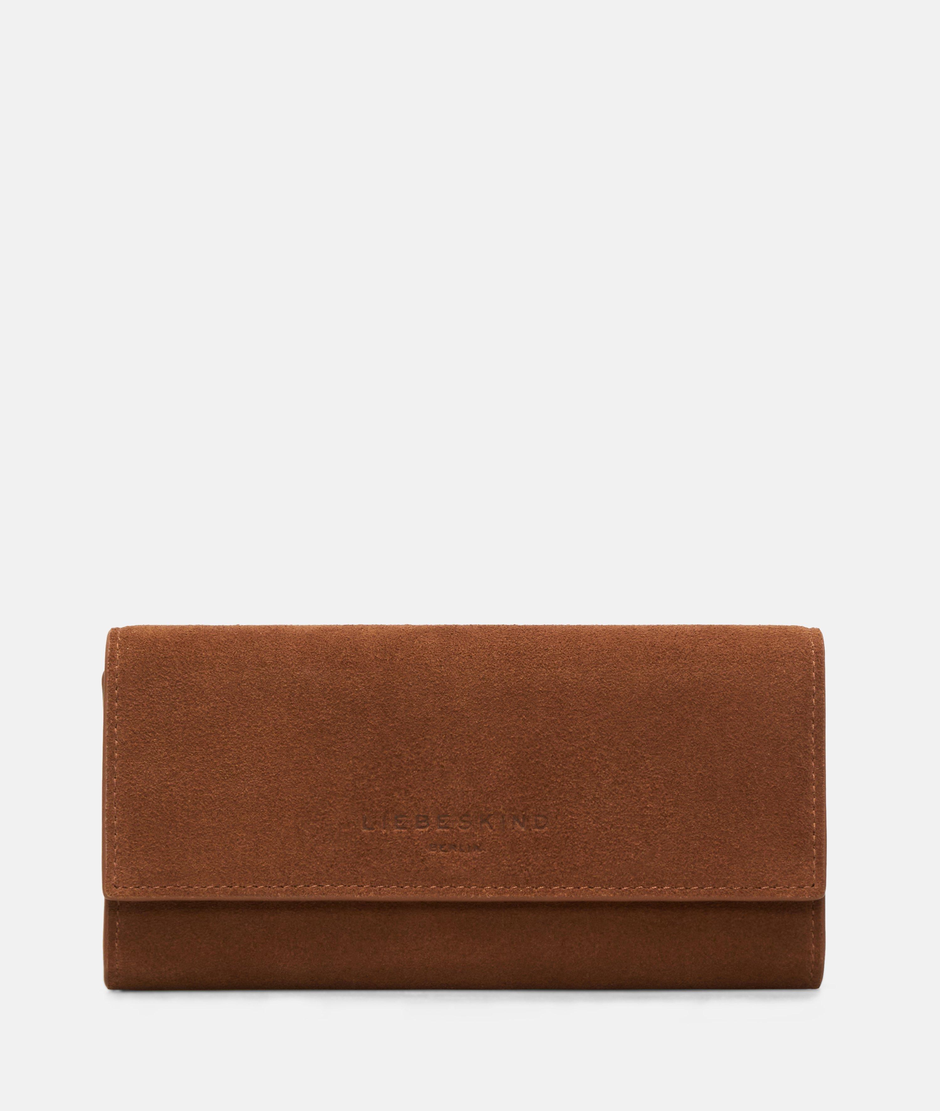 Femmes Grand portefeuille avec porte-cartes séparé en brun de Liebeskind Berlin