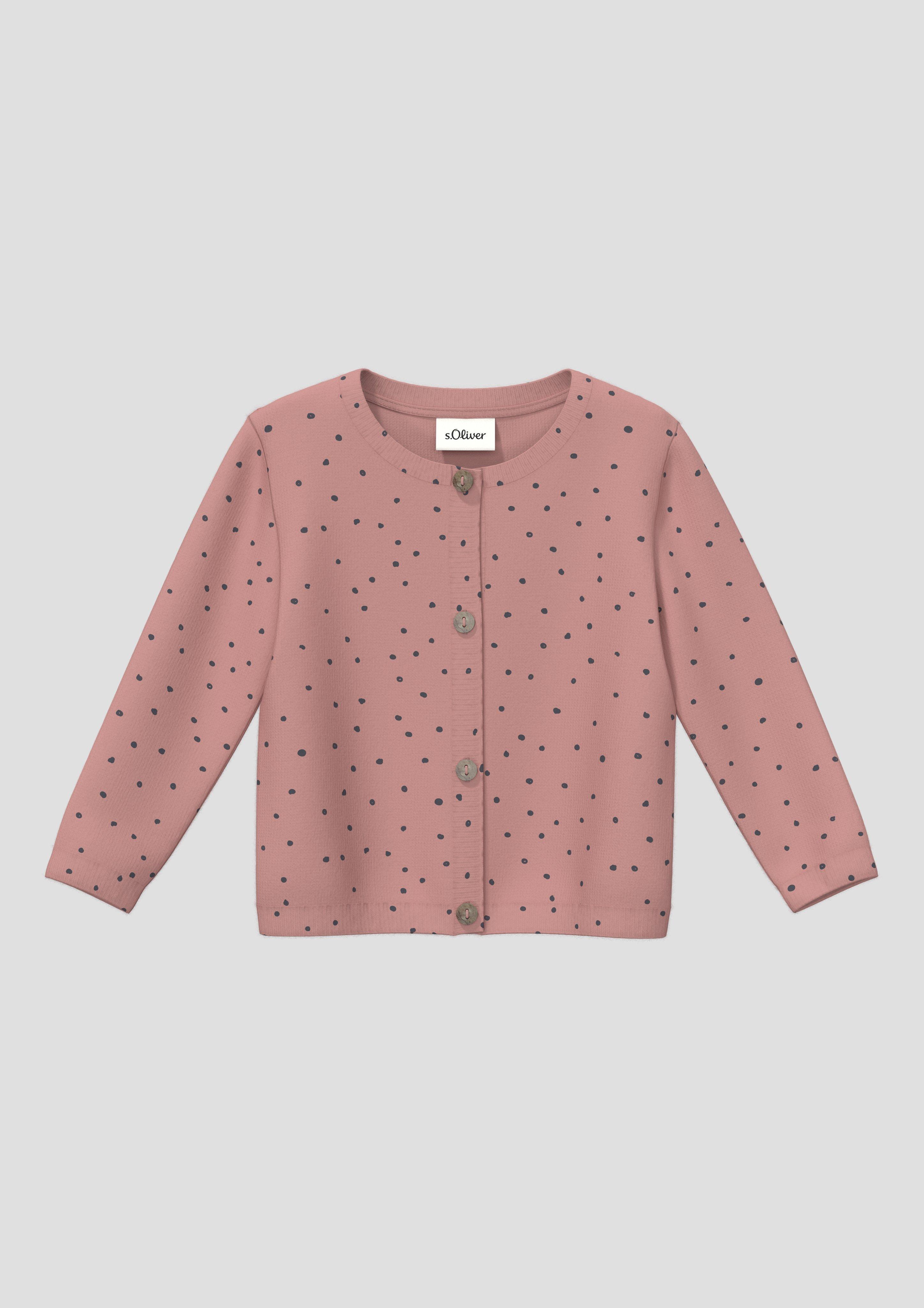 Kids Cardigan in dusty pink by s.Oliver