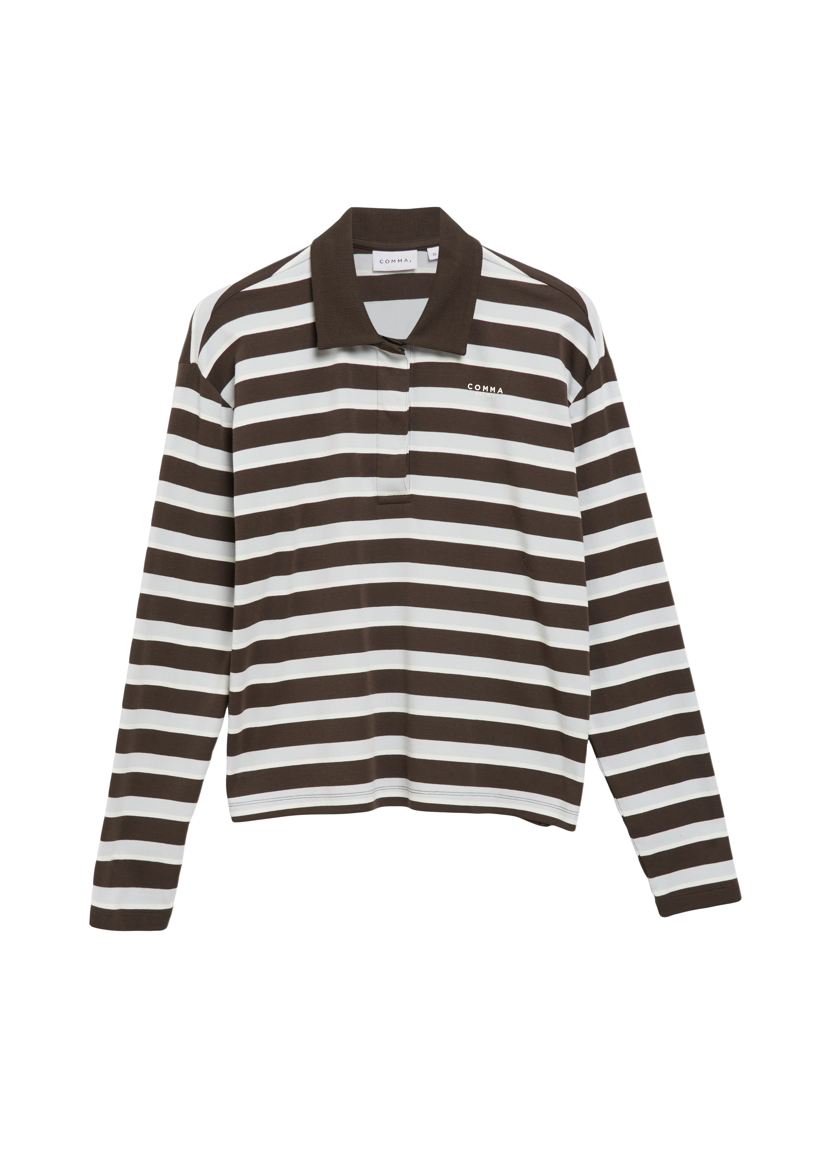 Poloshirt mit Streifen