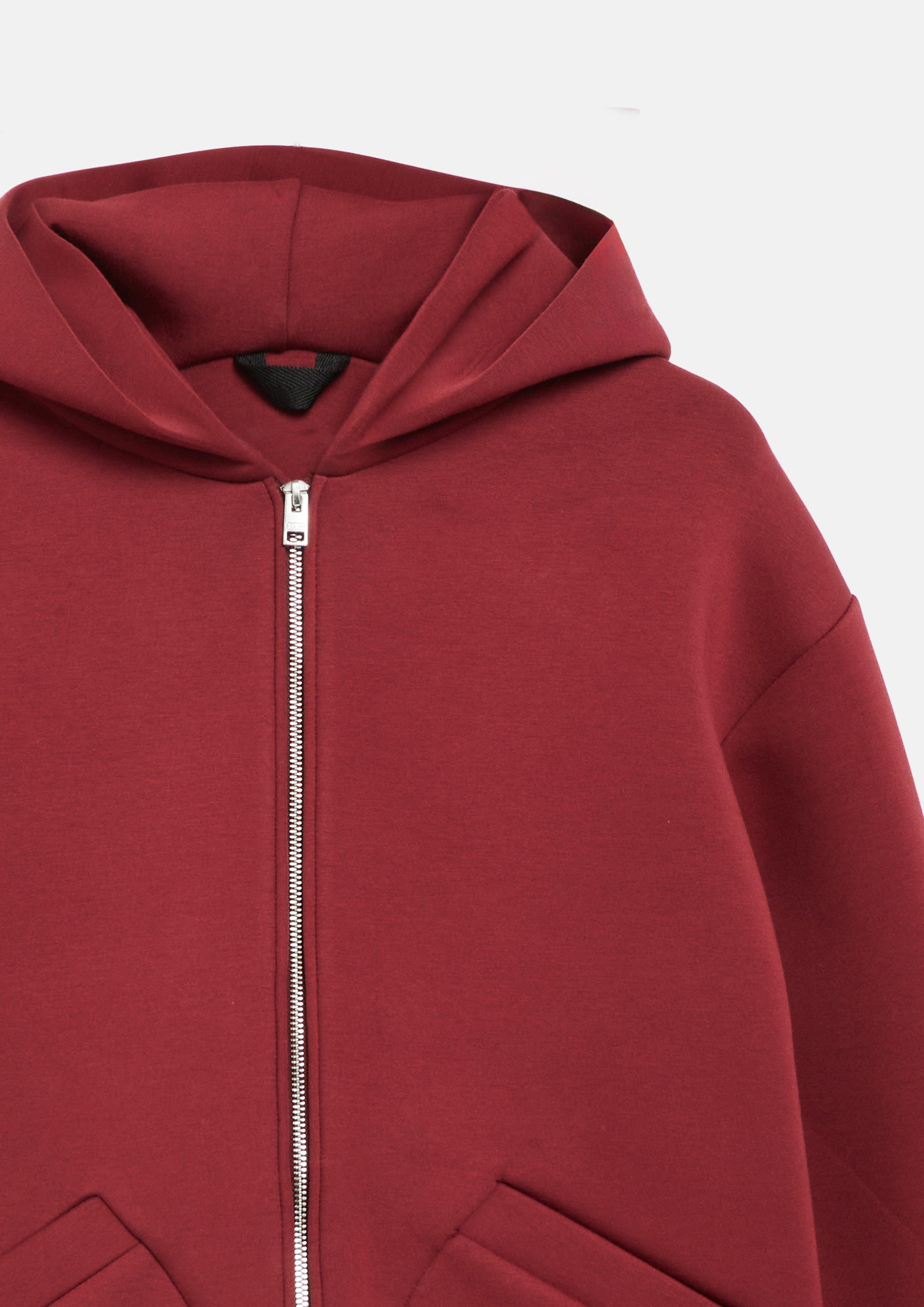 Herren Lässige Scuba-Jacke mit Kapuze in rot von s.Oliver