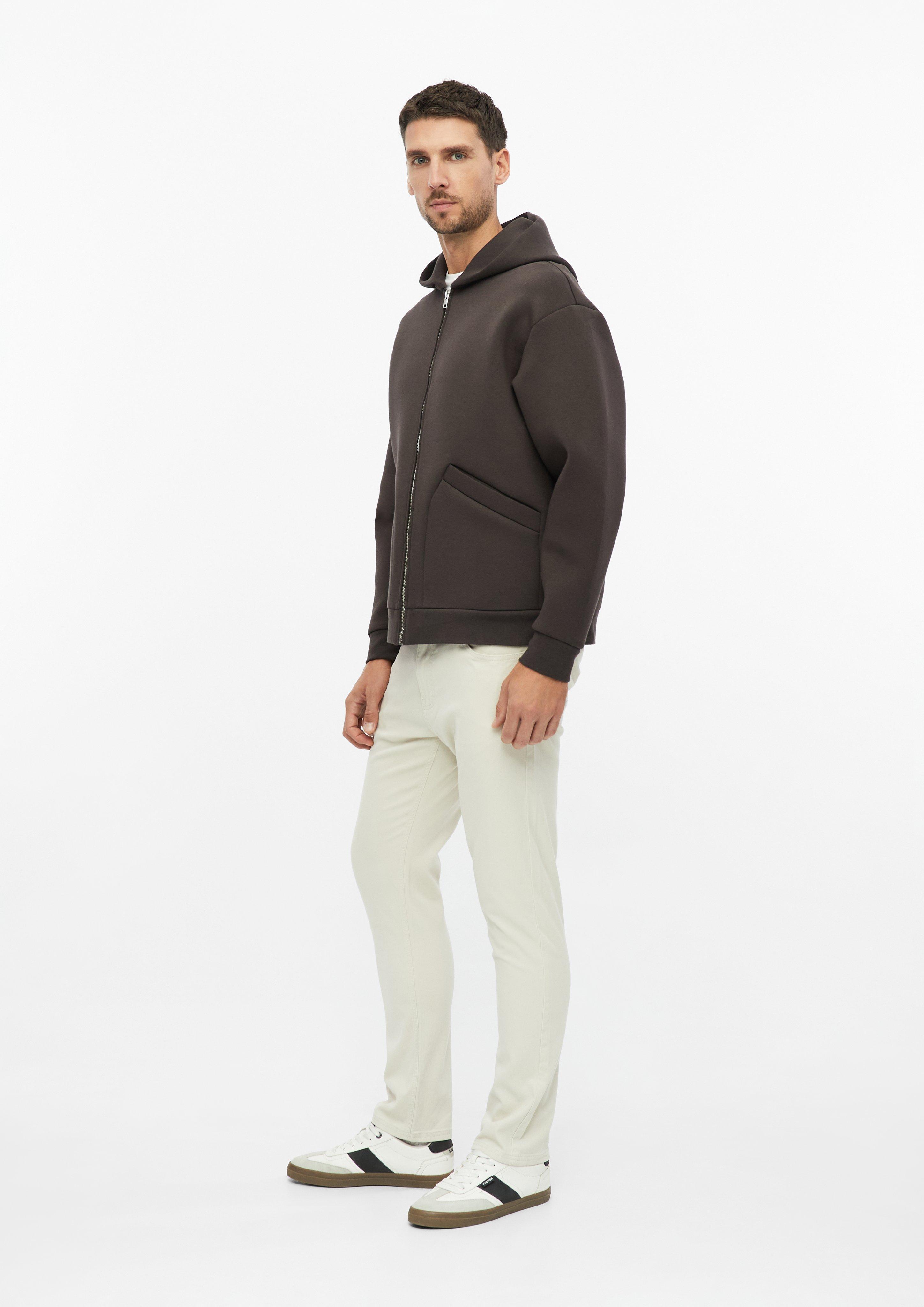 Herren Lässige Scuba-Jacke mit Kapuze in braun von s.Oliver