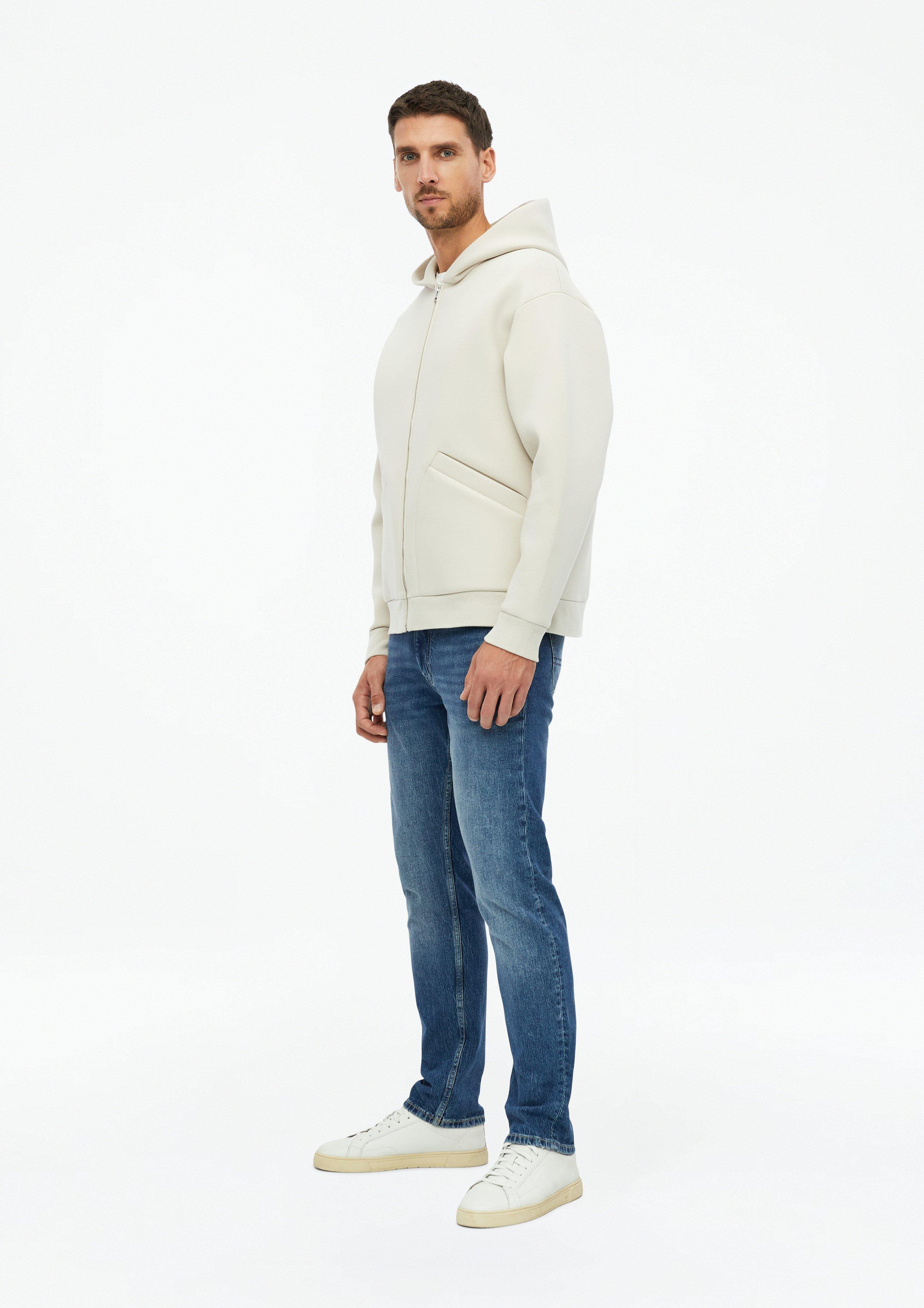 Herren Lässige Scuba-Jacke mit Kapuze in beige von s.Oliver