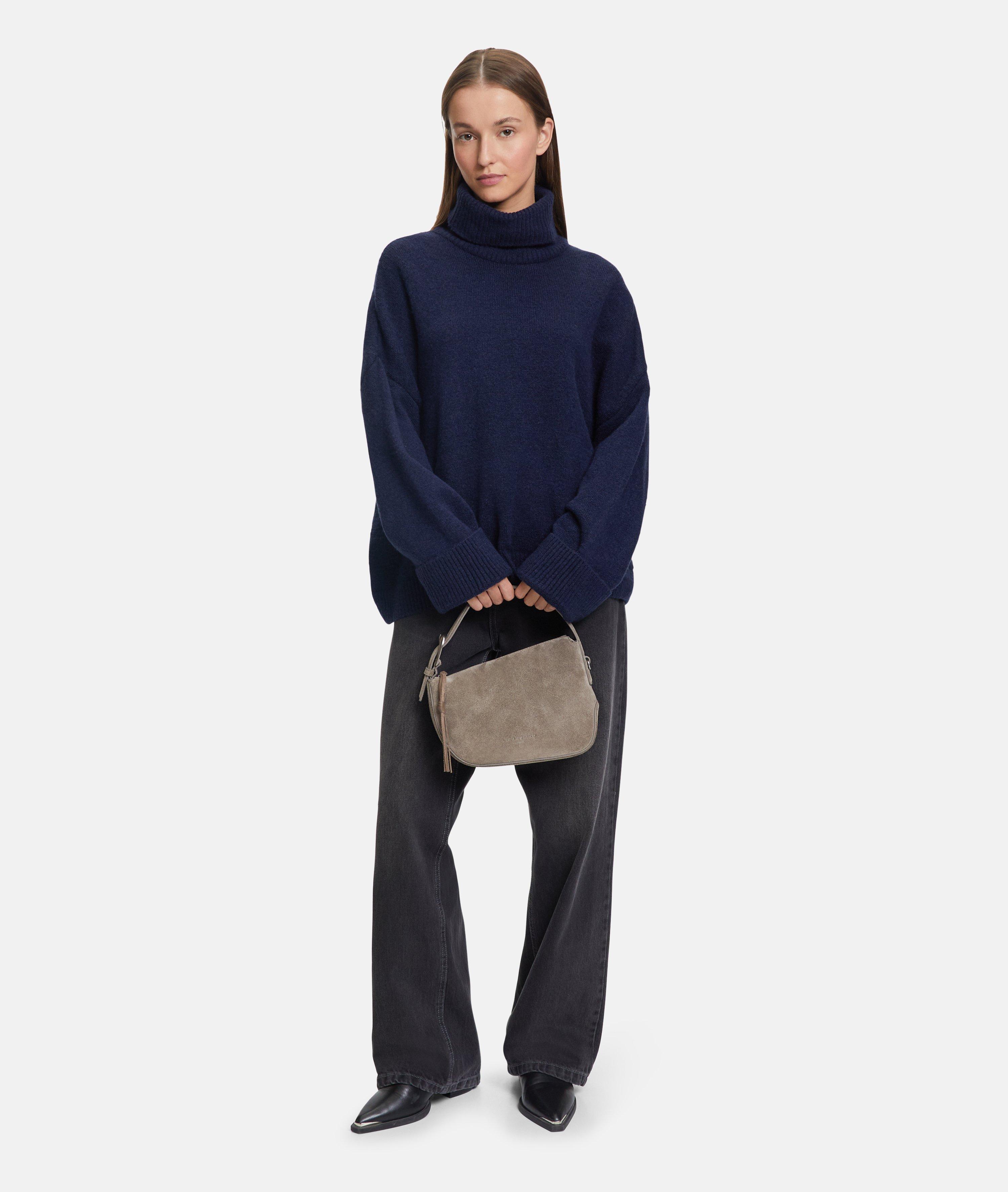 Hobo in beige, bruin & geel