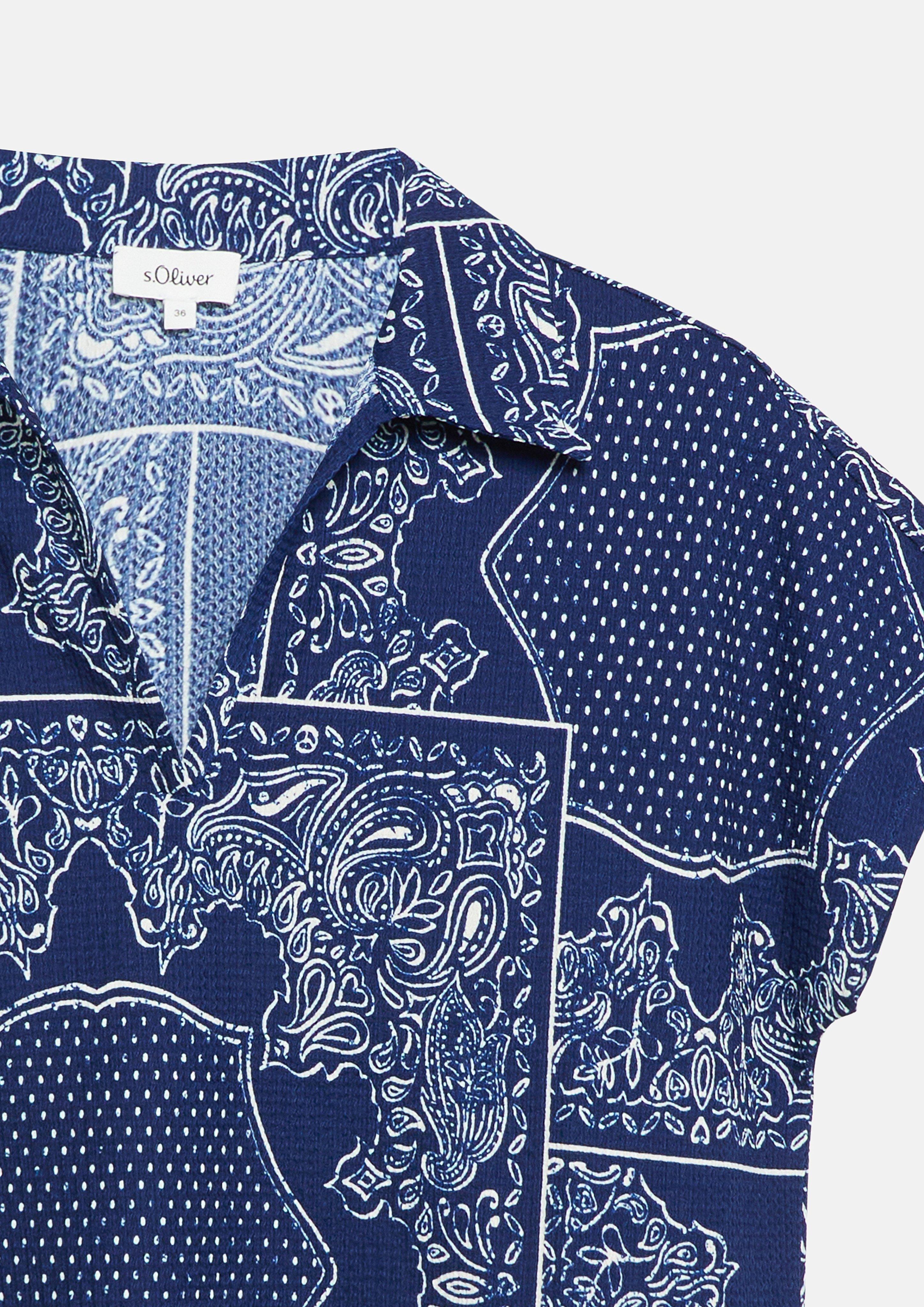 Femmes Polo en bleu de s.Oliver