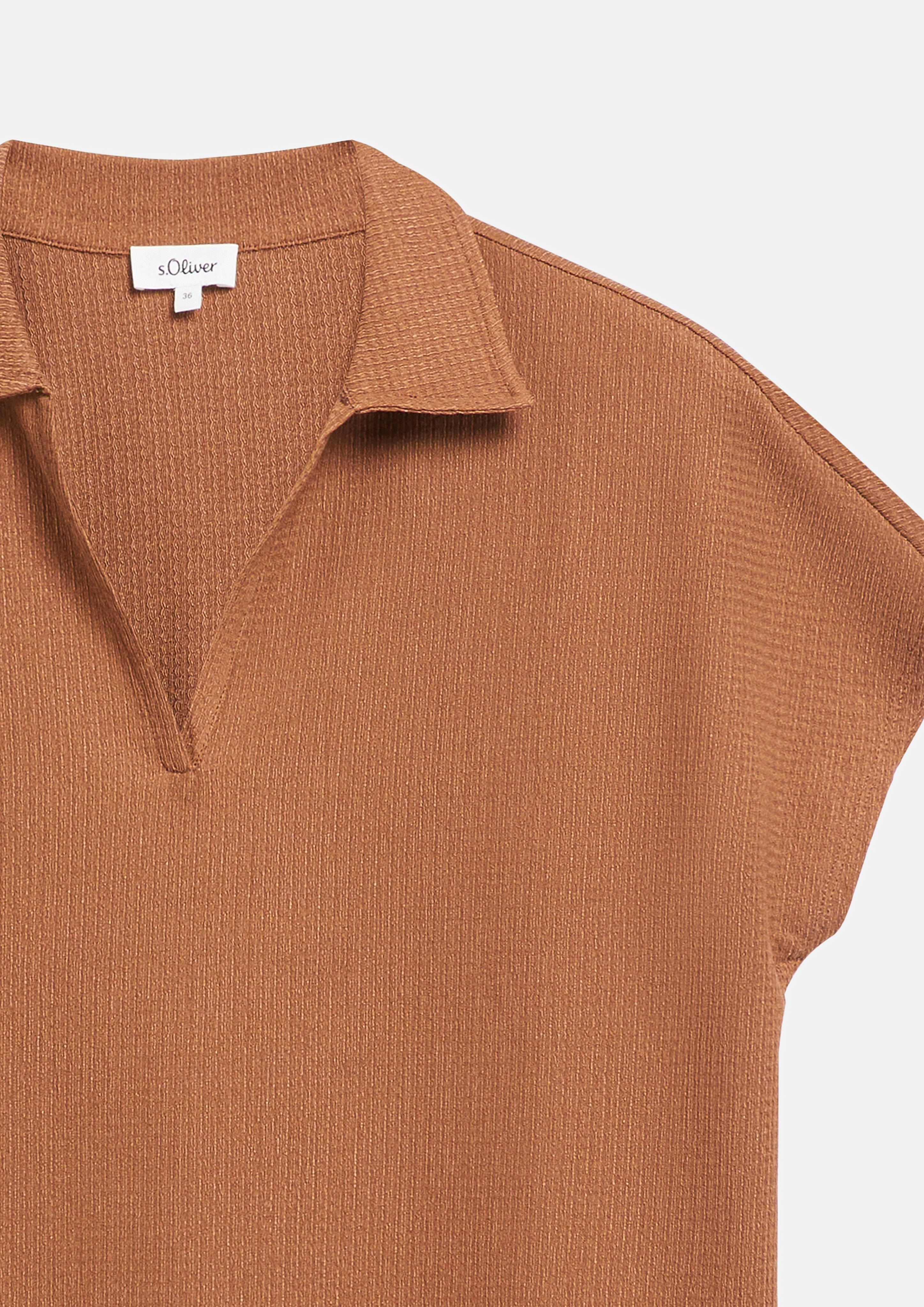 Femmes Polo en brun de s.Oliver