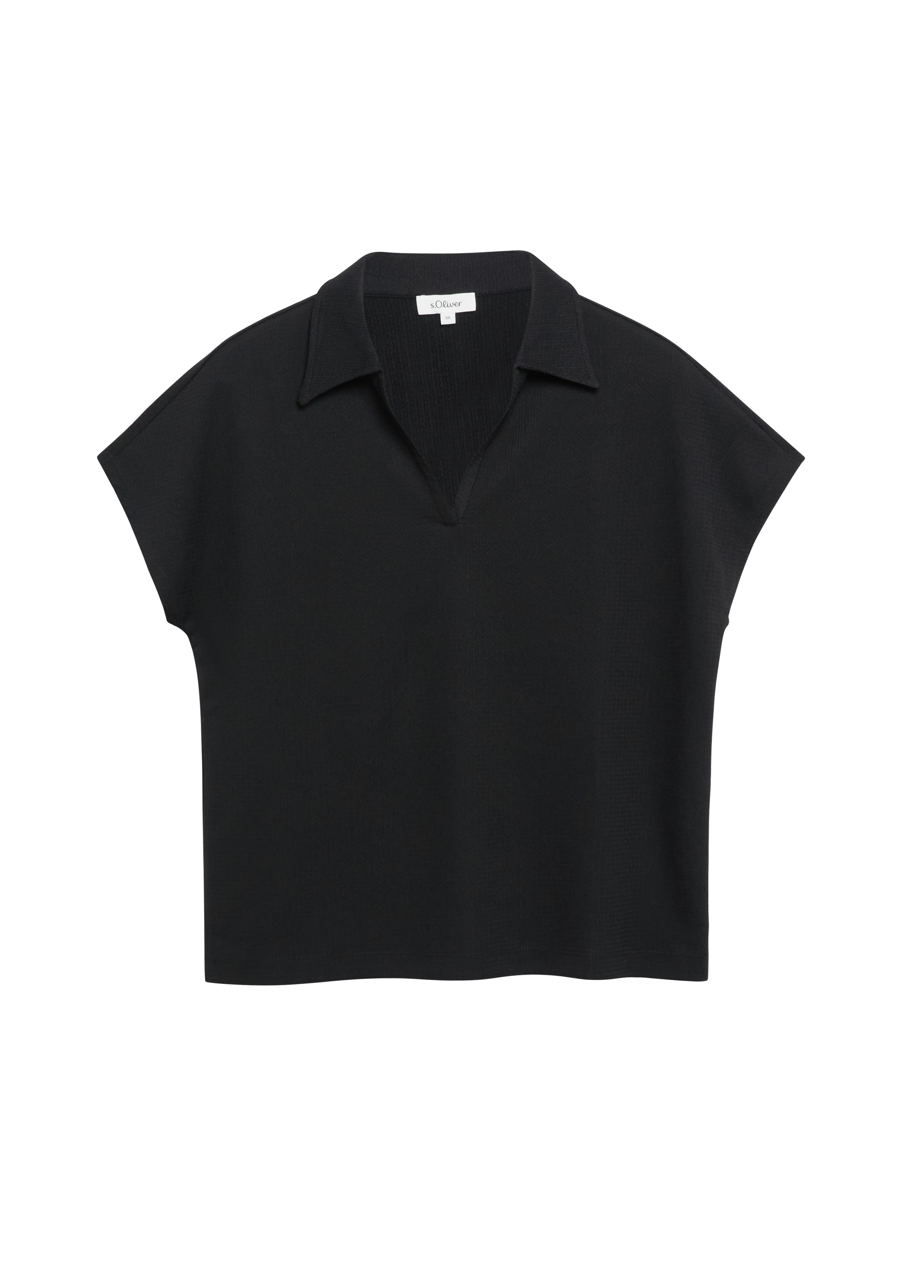 Strukturiertes Jersey-Polo