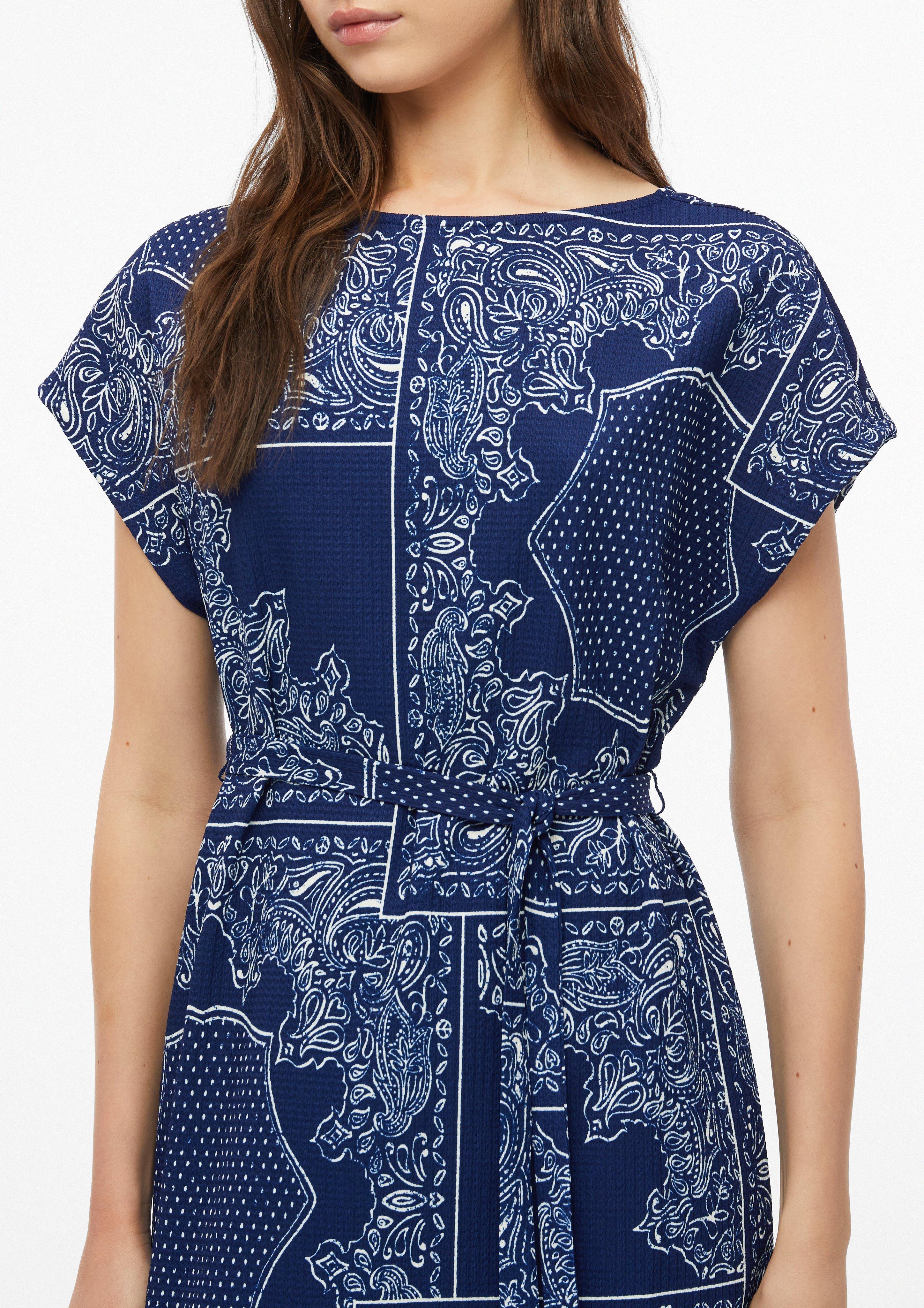 Dames Jurk in blauw van s.Oliver