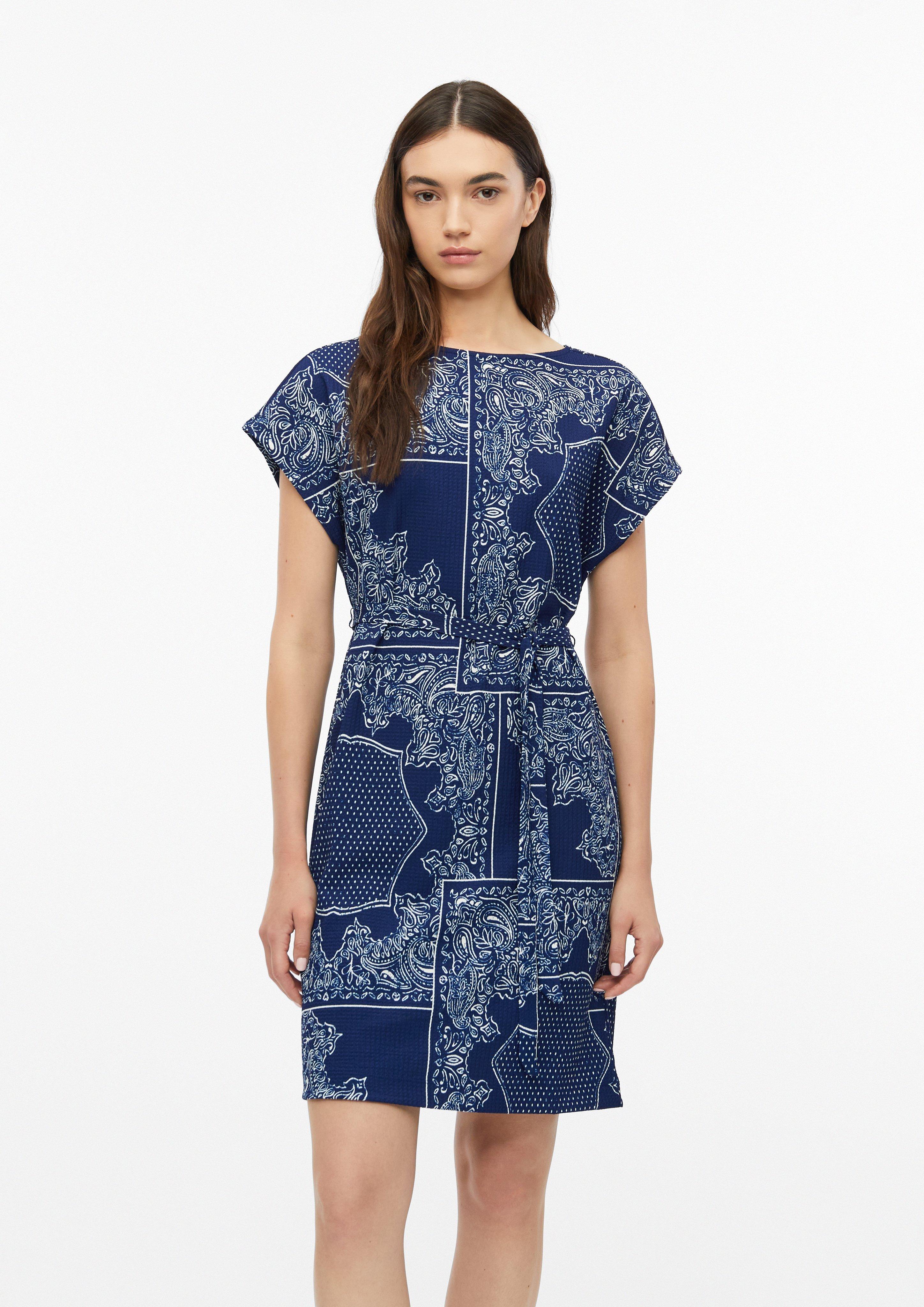 Dames Jurk in blauw van s.Oliver