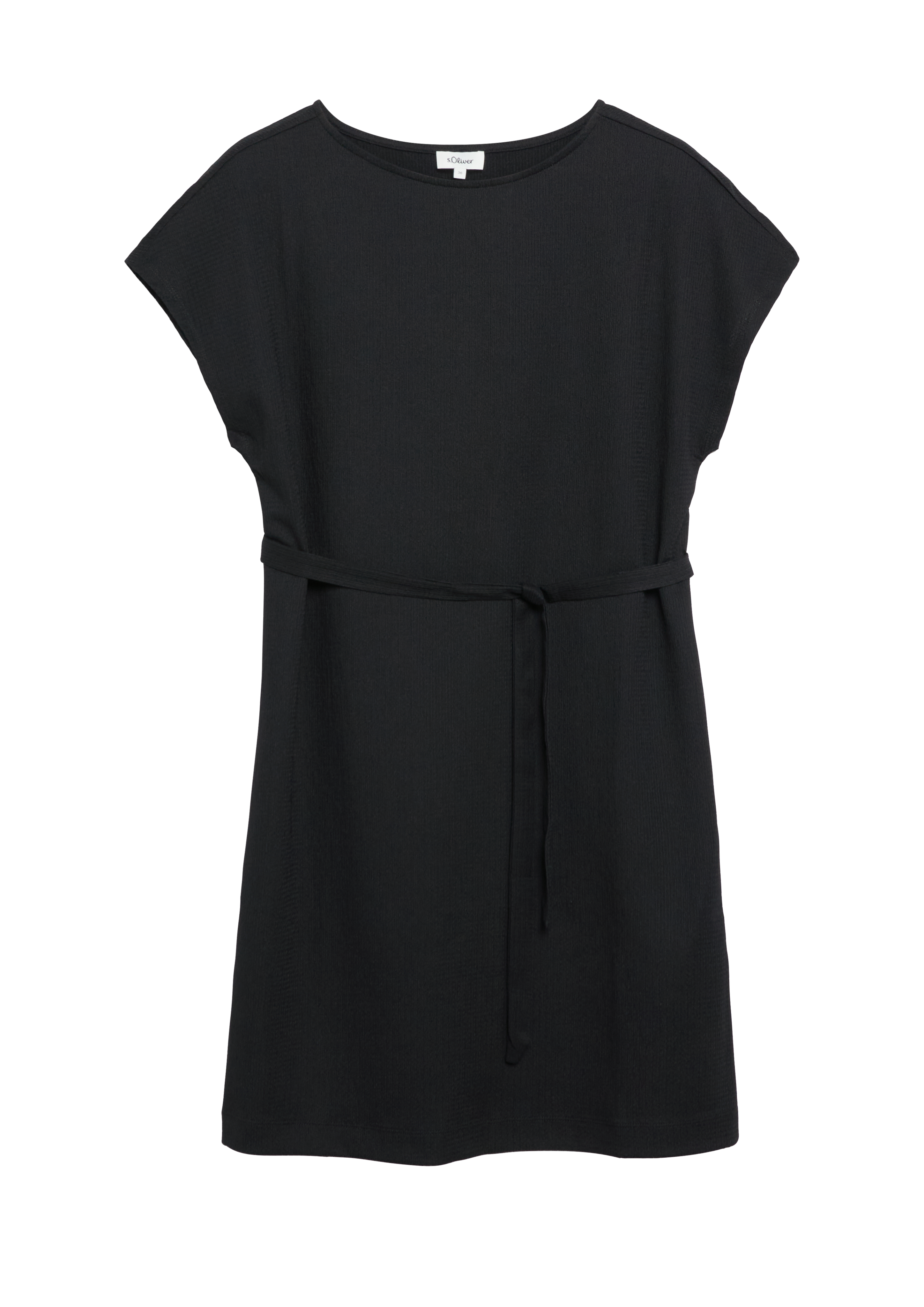 Strukturiertes Jersey-Kleid im Relaxed Fit