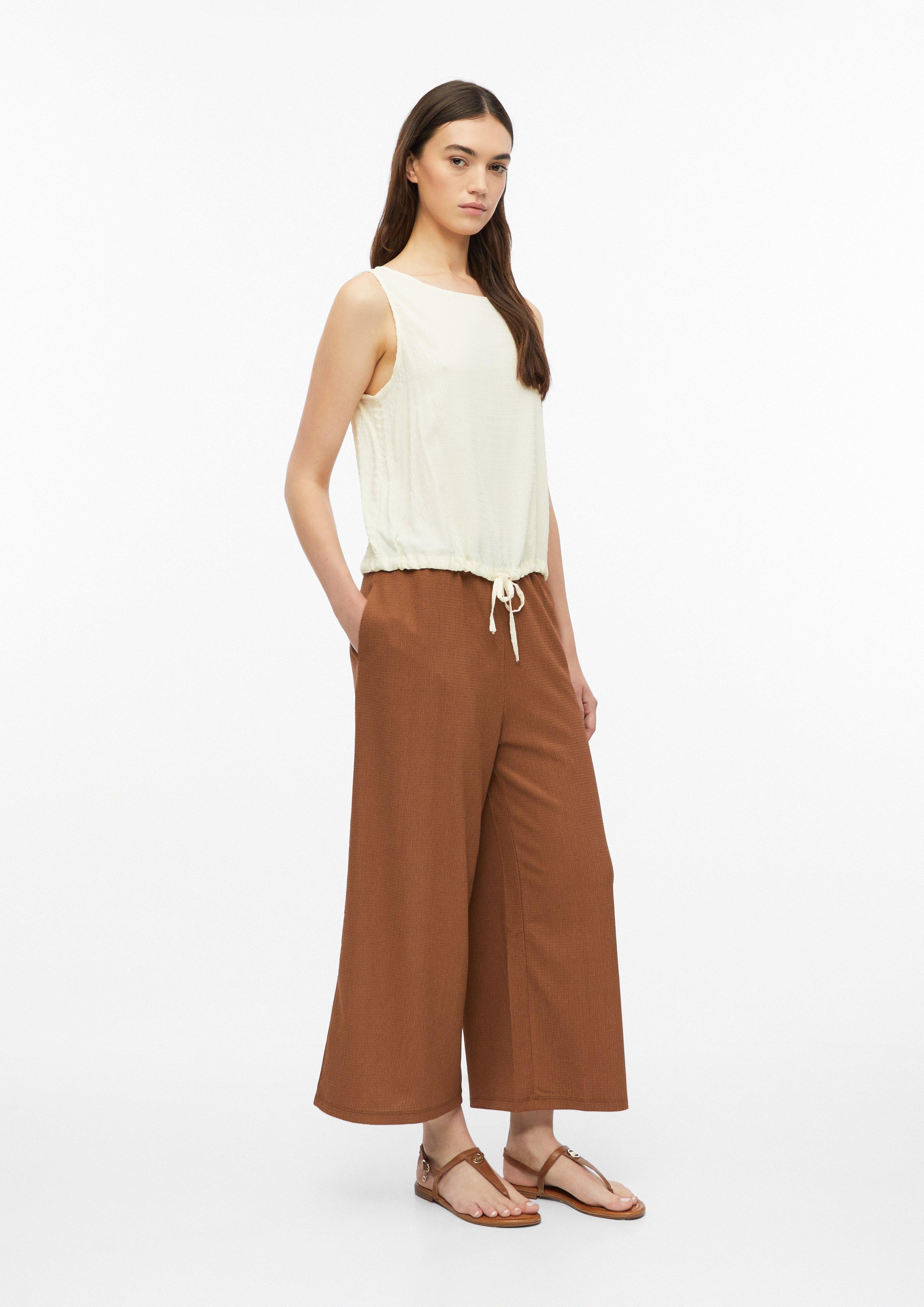 Women Trousers in brown by s.Oliver