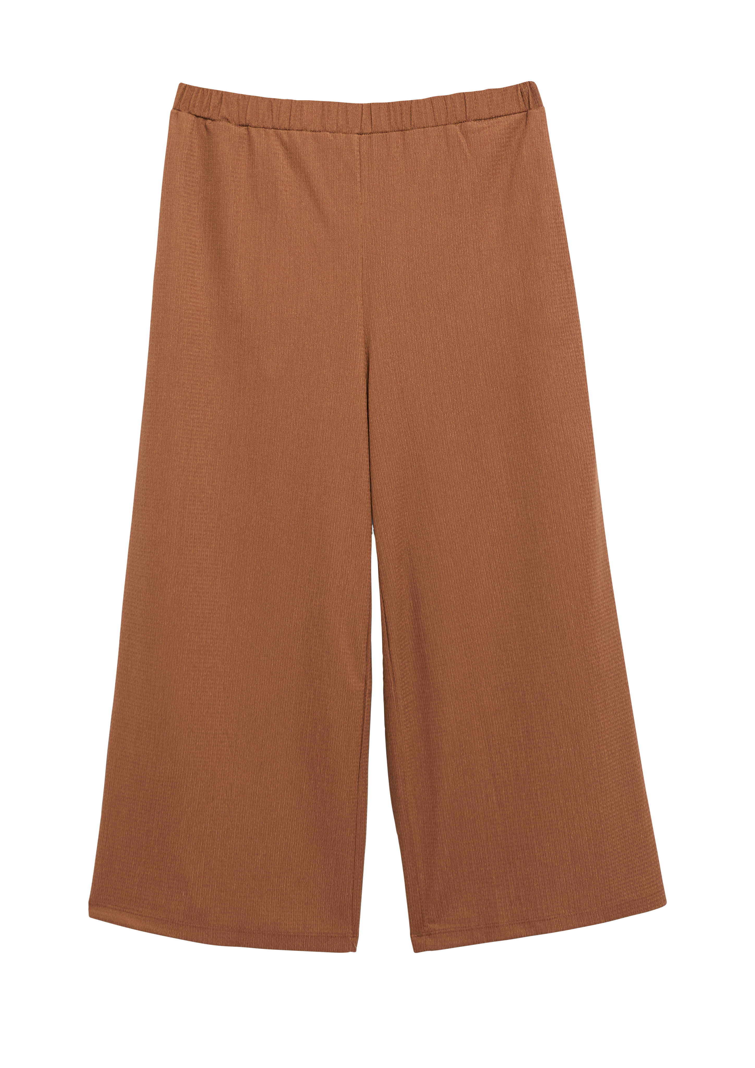 Gestructureerde culotte met elastische tailleband