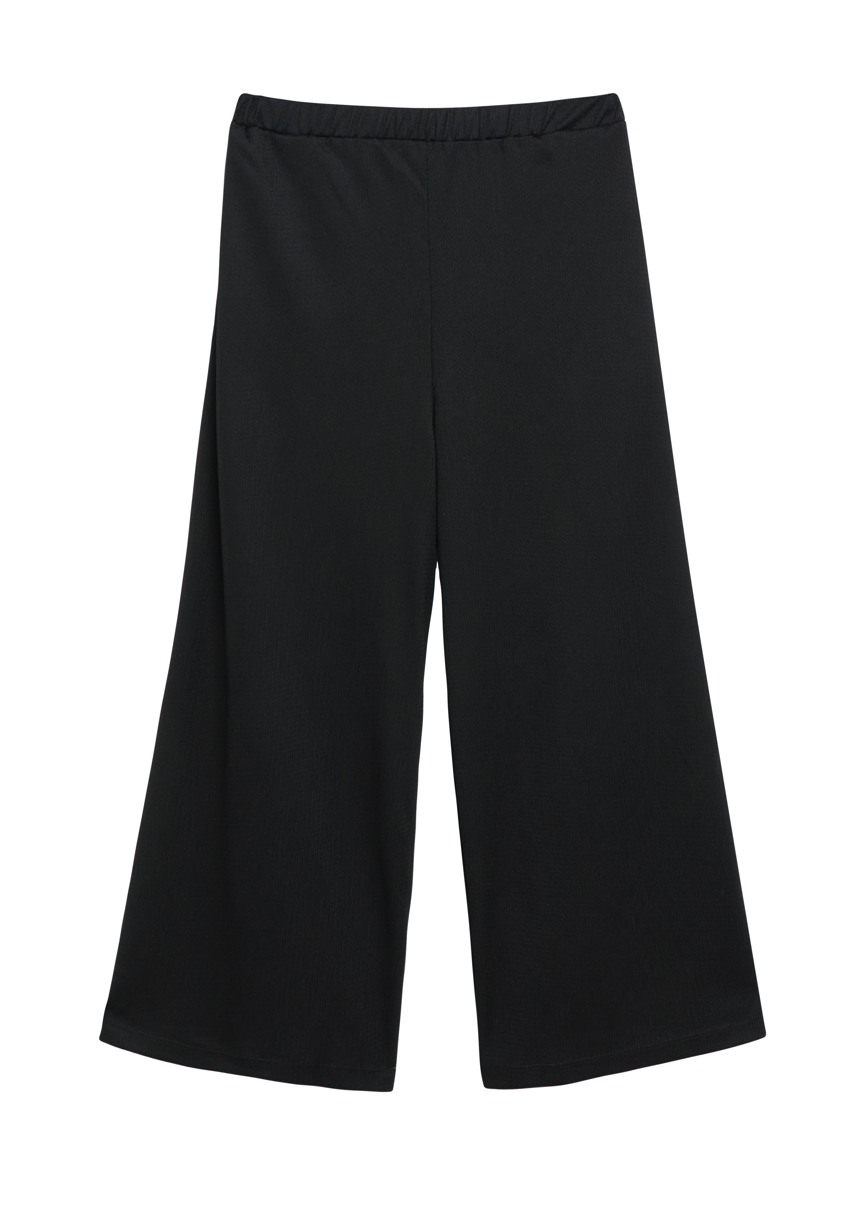 Gestructureerde culotte met elastische tailleband