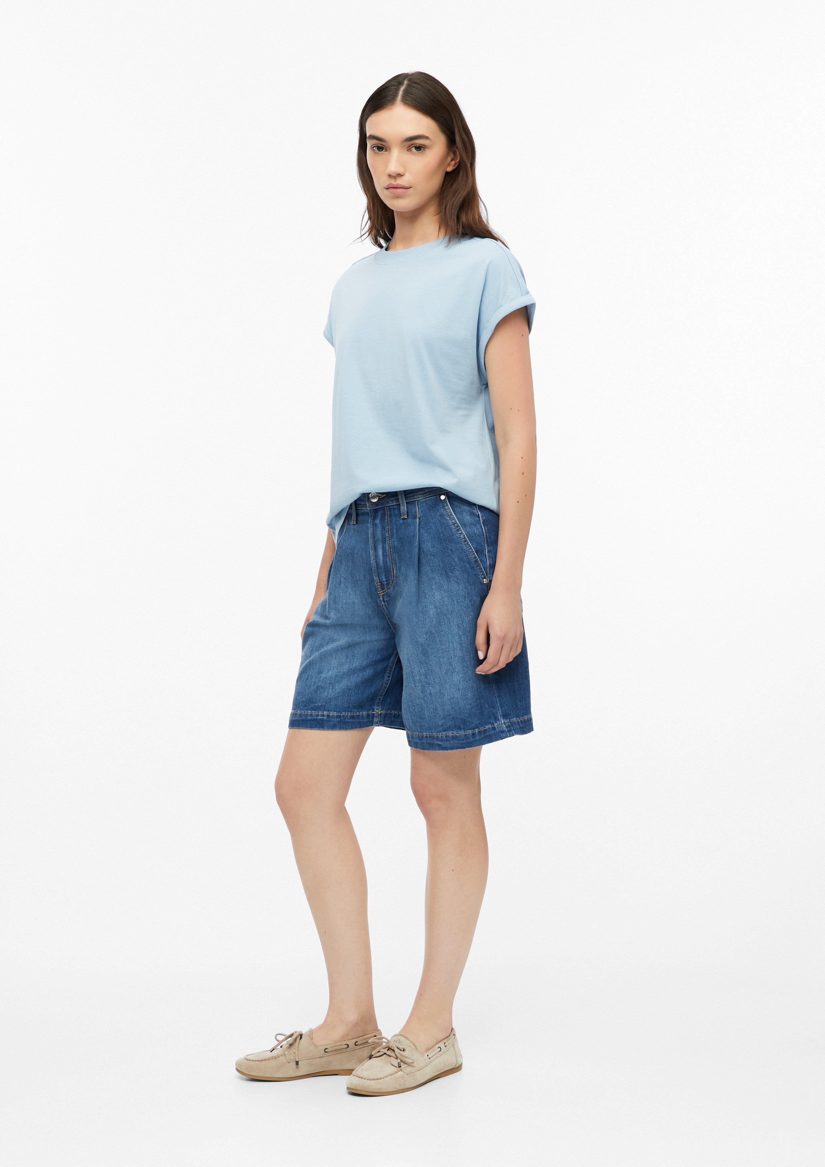 Dames T-shirt in blauw van s.Oliver