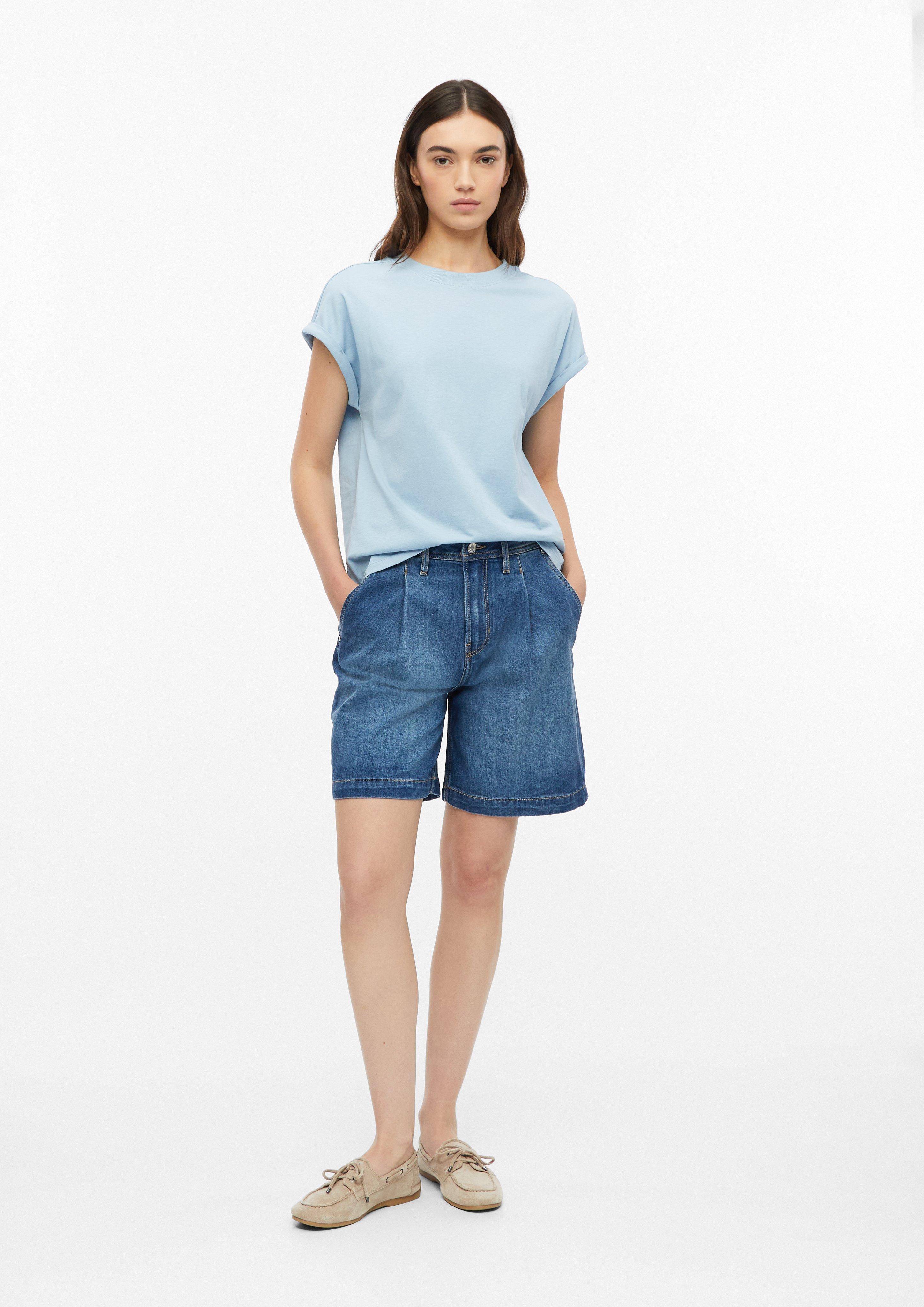 Dames T-shirt in blauw van s.Oliver