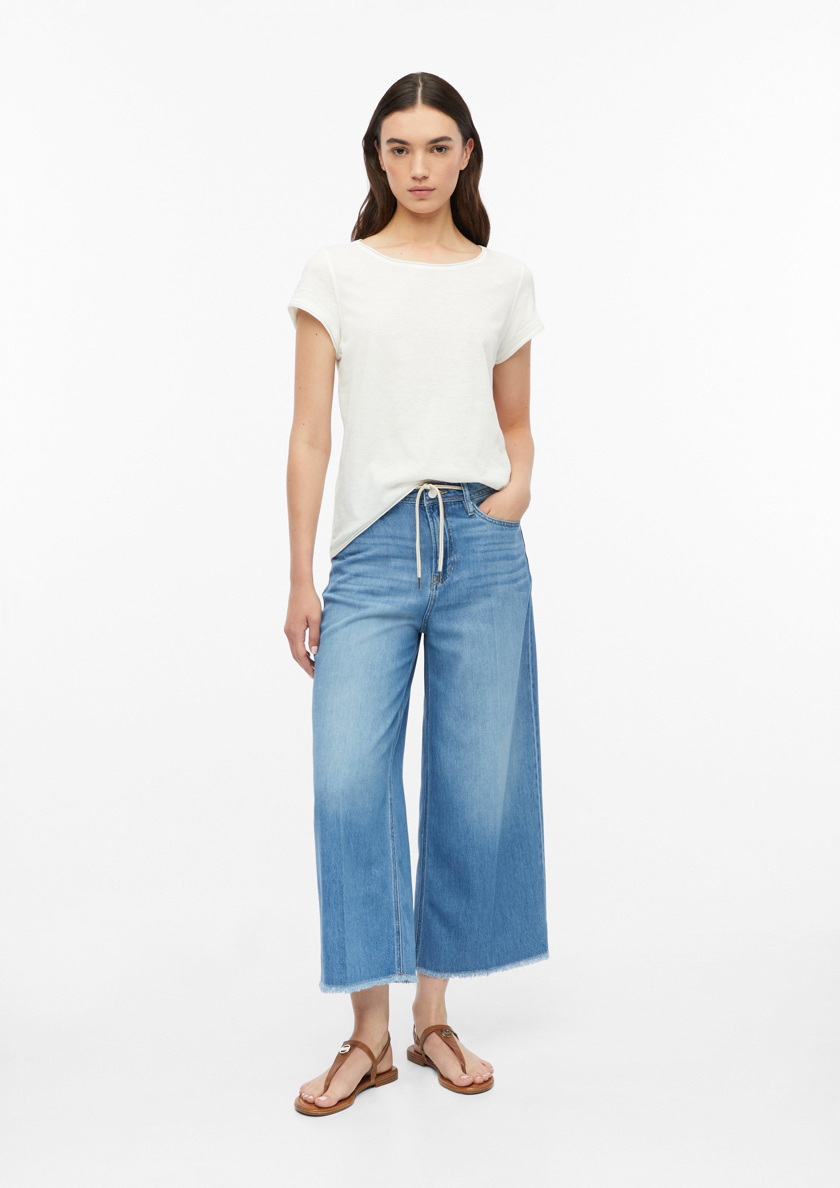 Dames T-shirt in crème van s.Oliver