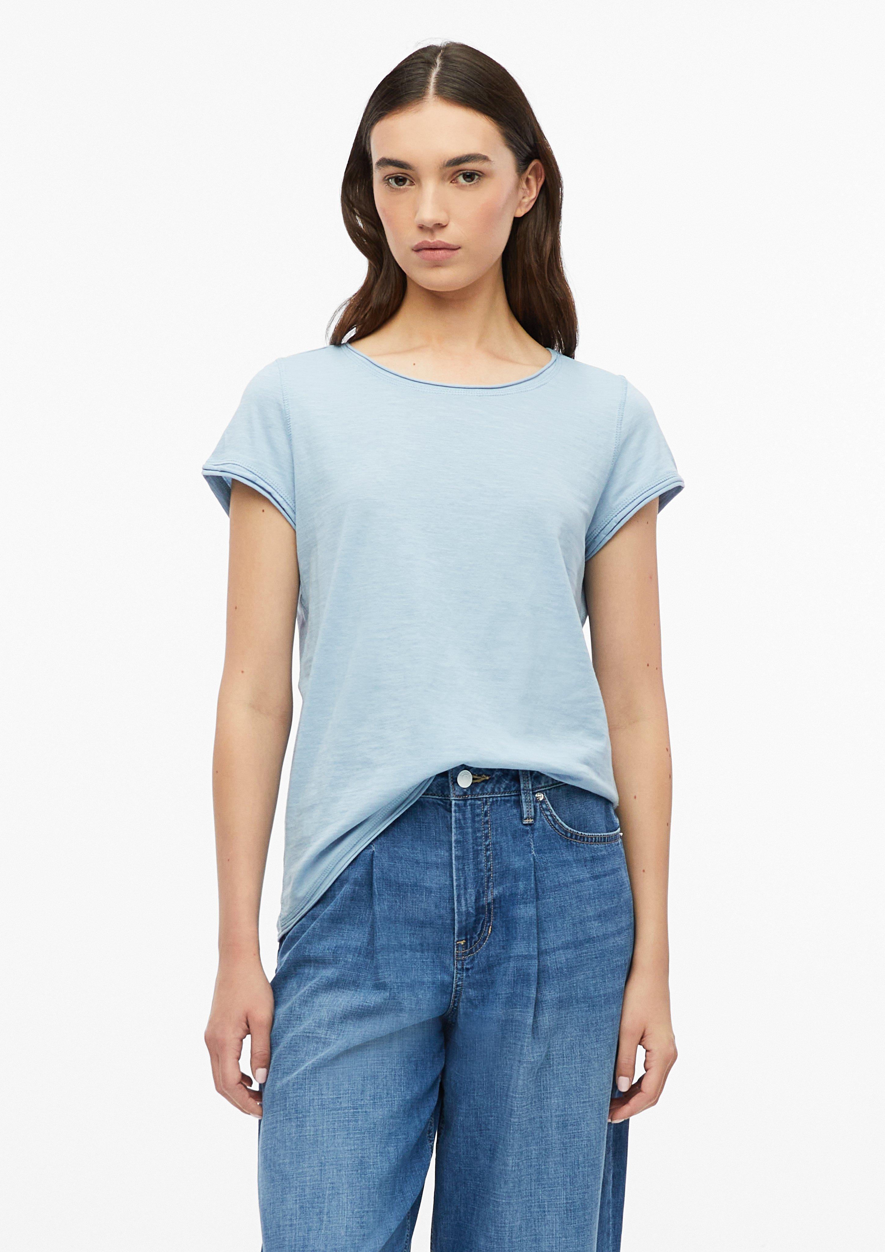 Women Flammgarn T-shirt with rolled hem in  by s.Oliver
