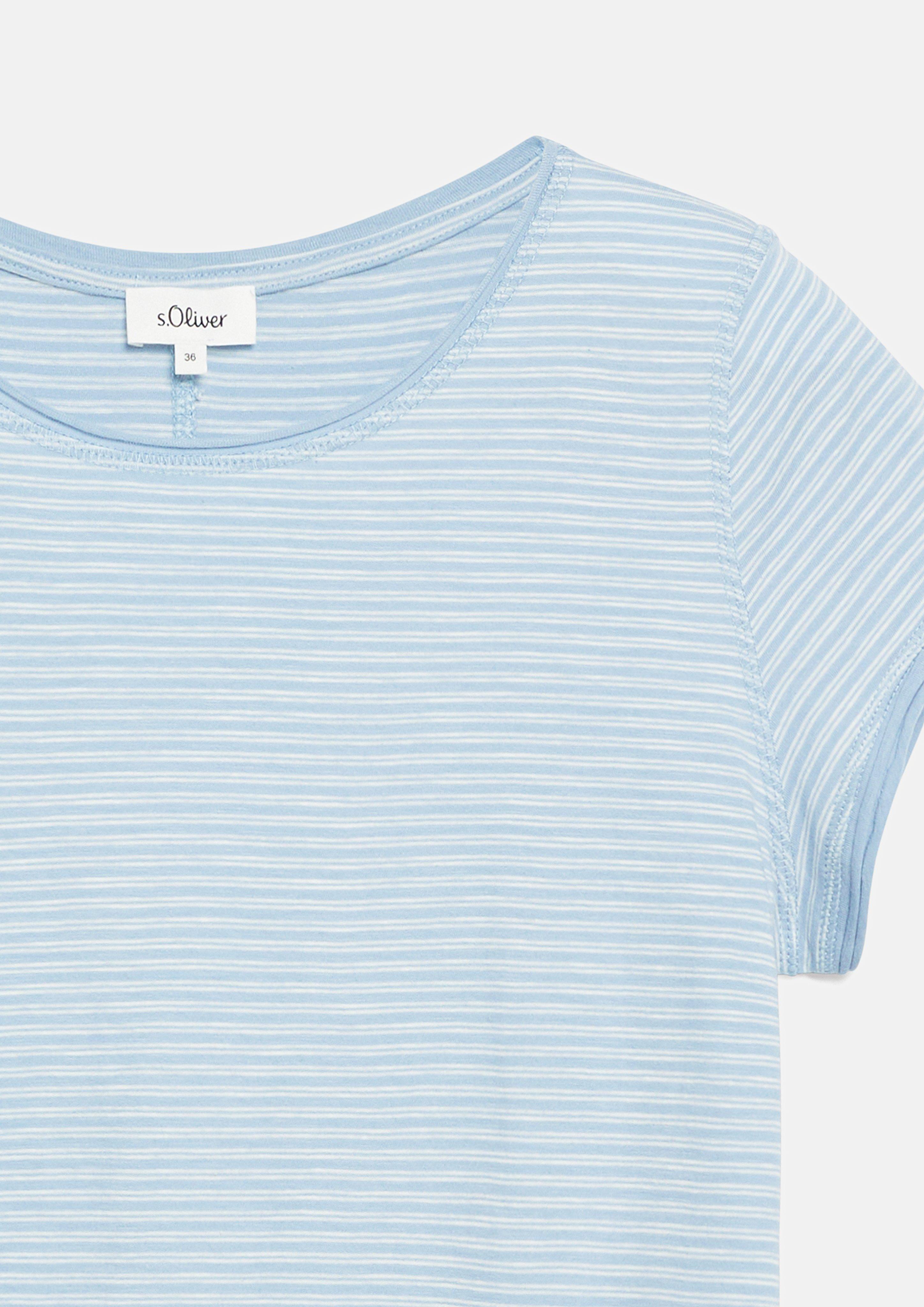Damen T-Shirt in blau von s.Oliver