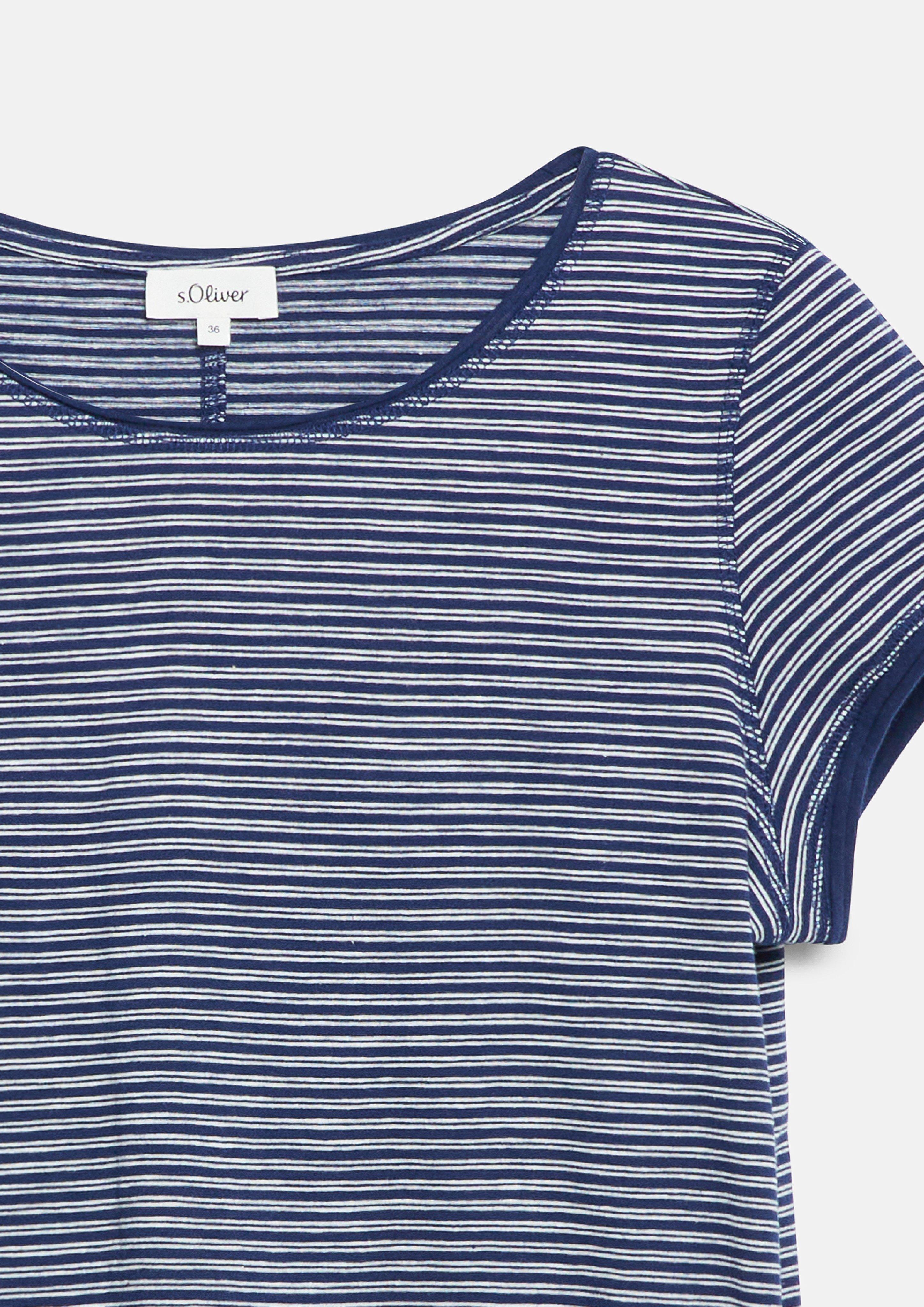 Femmes T-shirt en bleu de s.Oliver