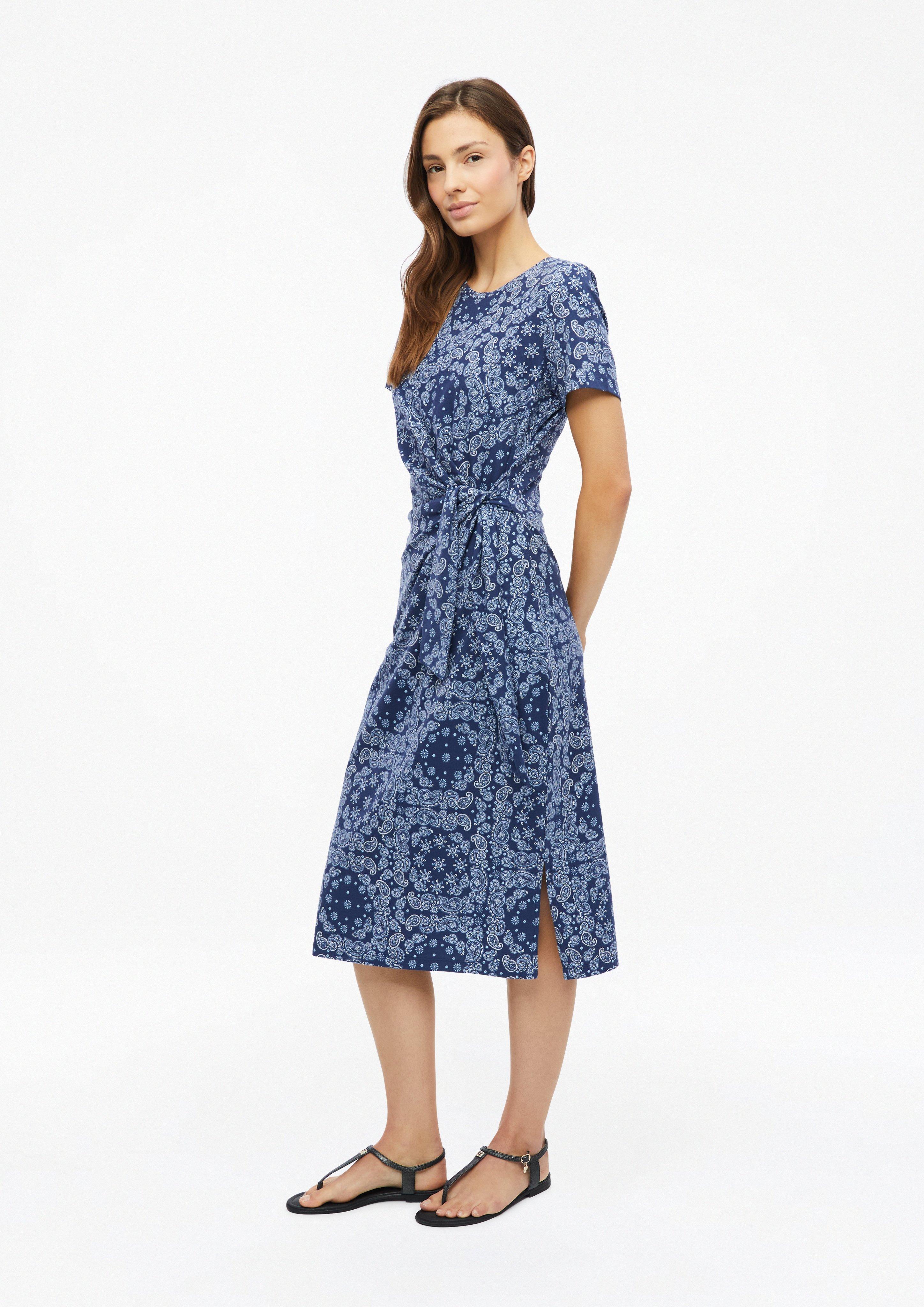 Dames Jurk in blauw van s.Oliver