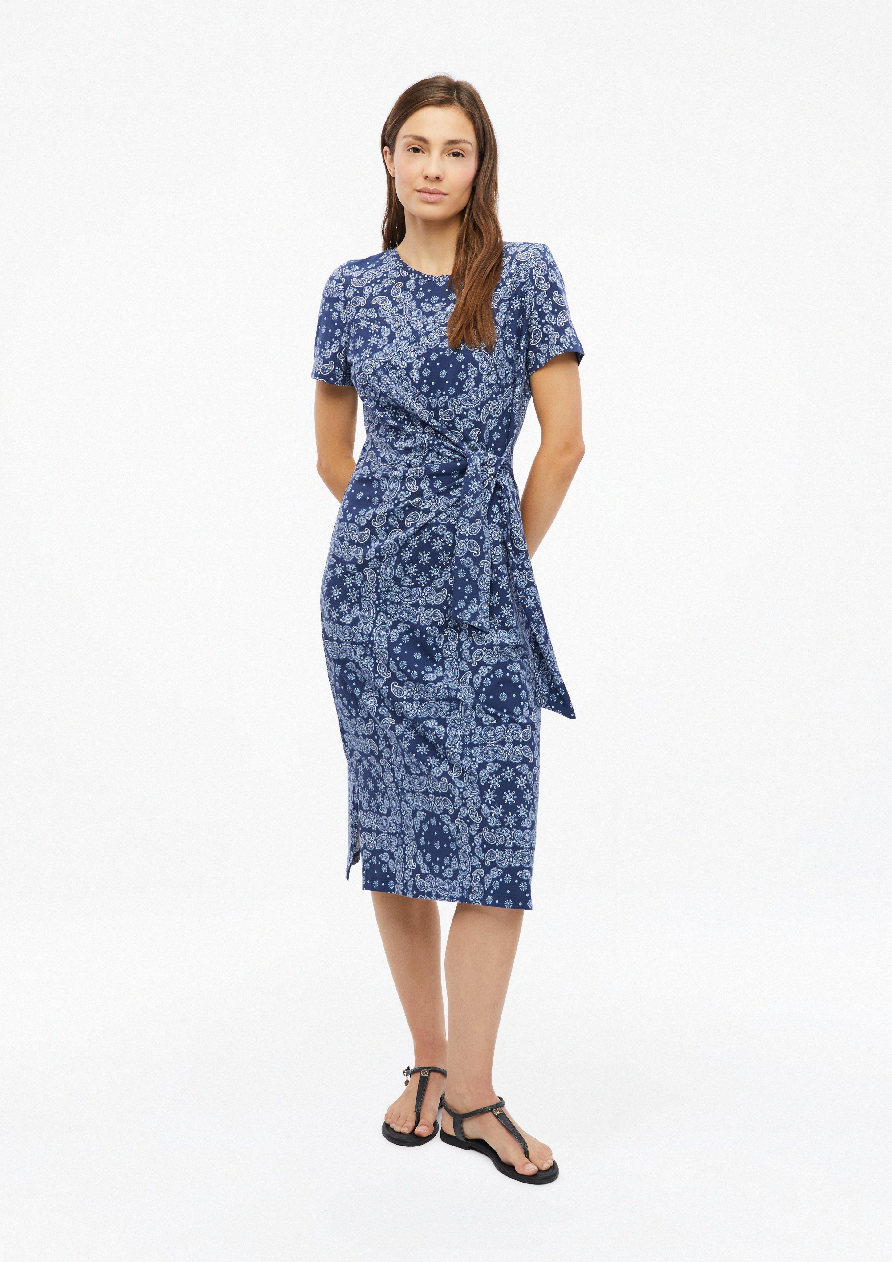 Dames Jurk in blauw van s.Oliver