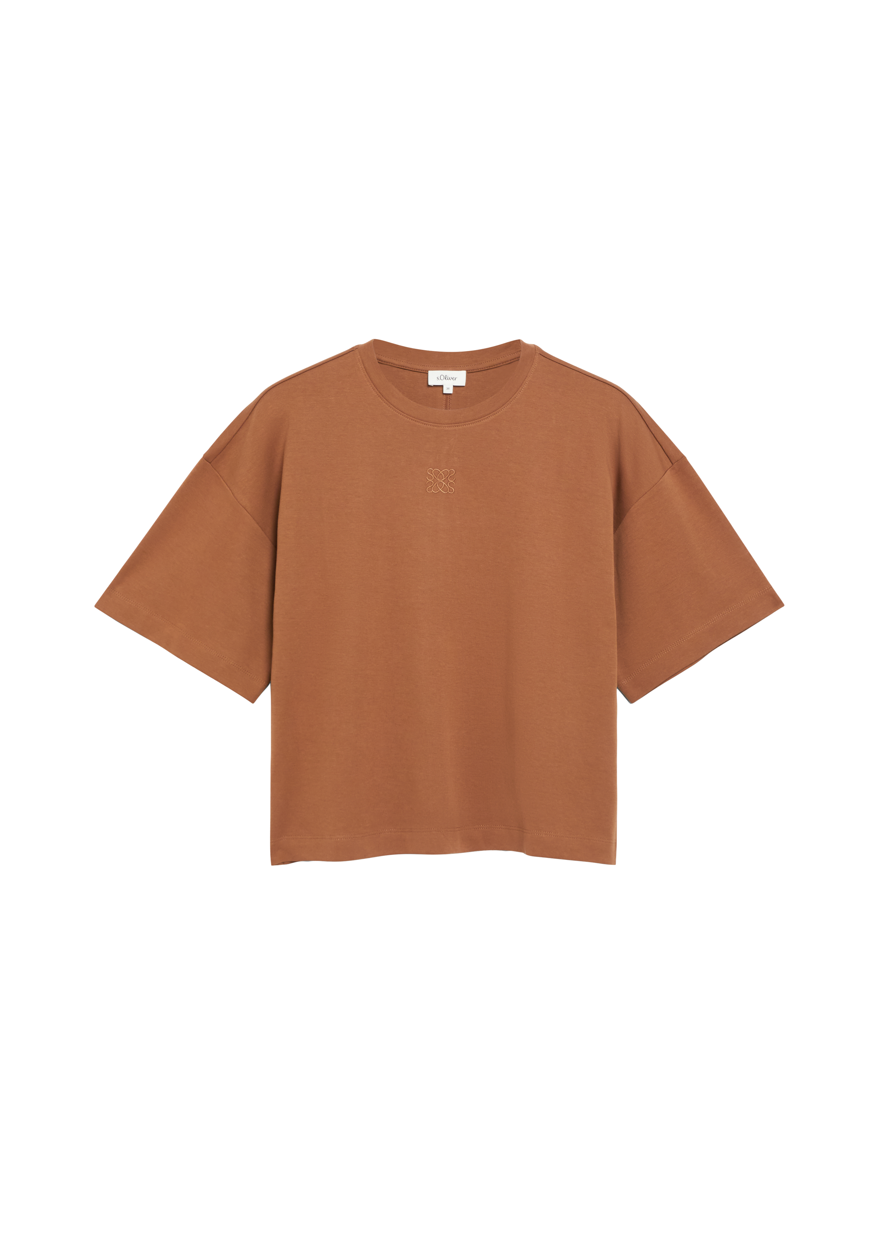 Oversized T-Shirt mit Stickerei