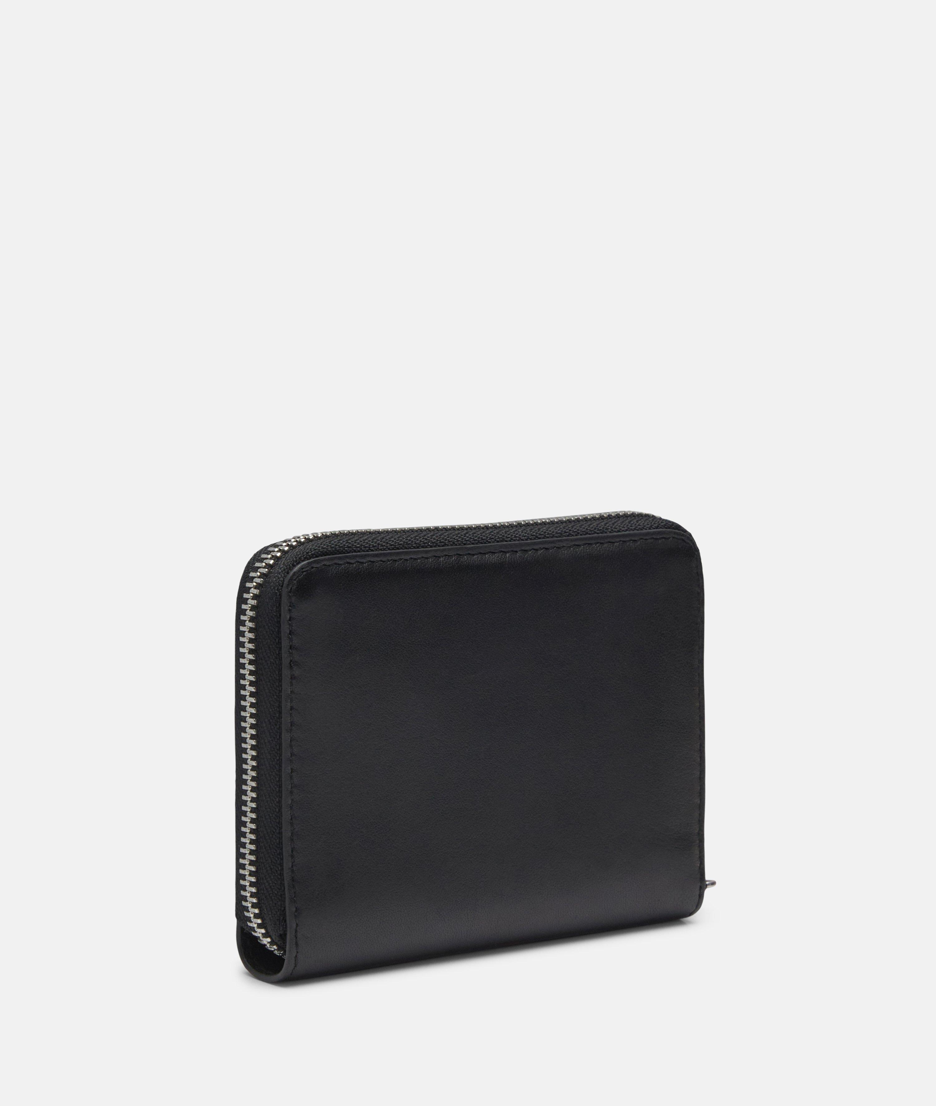 Conny Geldbörse M in schwarz, beige & braun