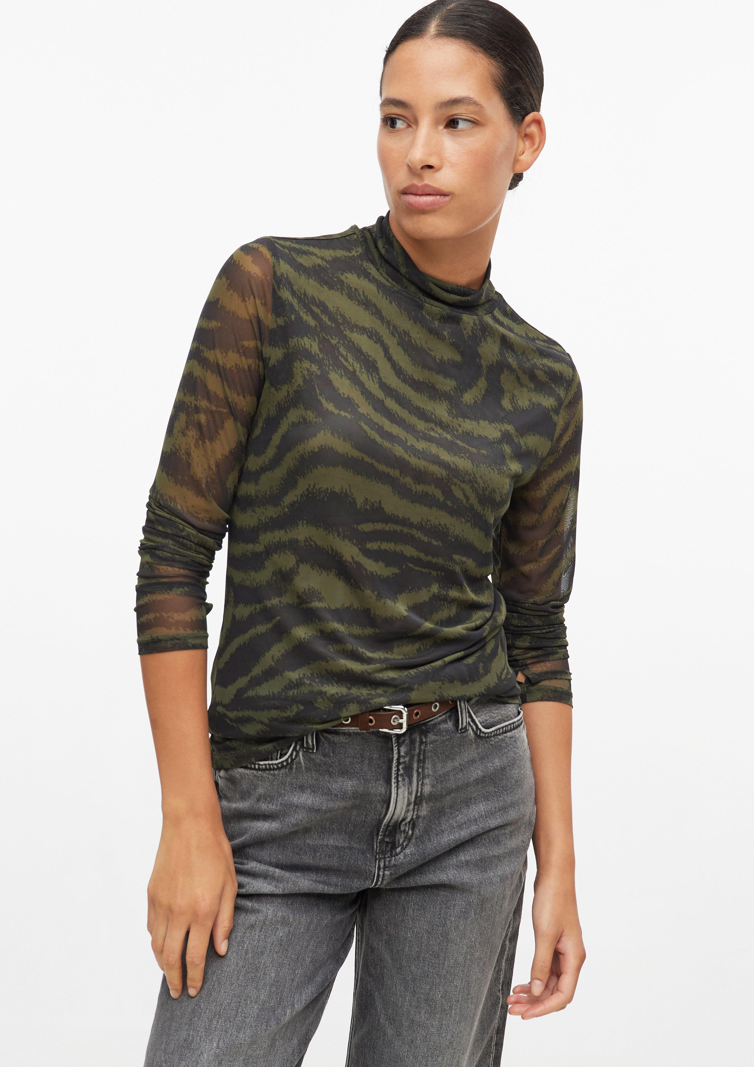 T-Shirt in Farbe olivgrün von s.Oliver