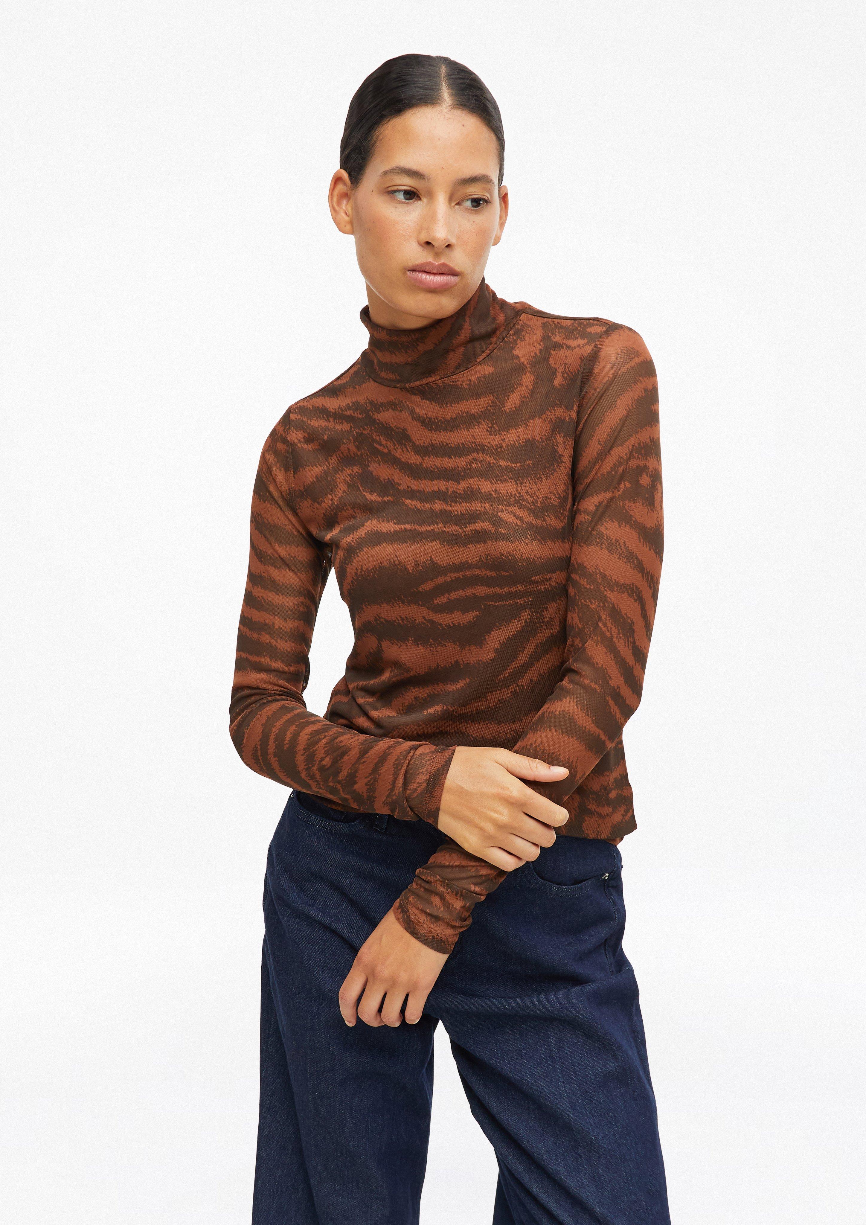 T-Shirt in brown by s.Oliver