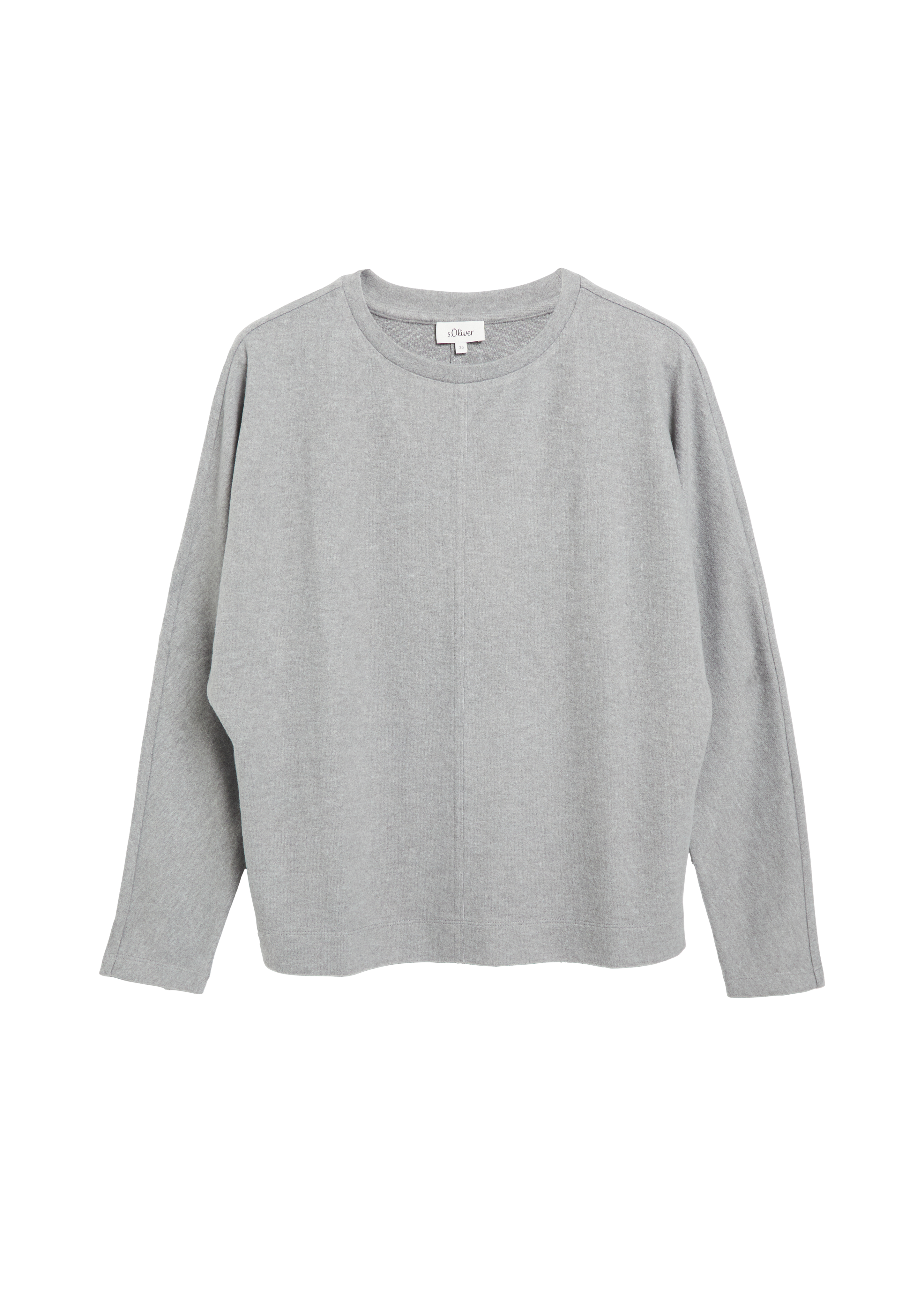 Zacht jersey-shirt met vleermuismouwen