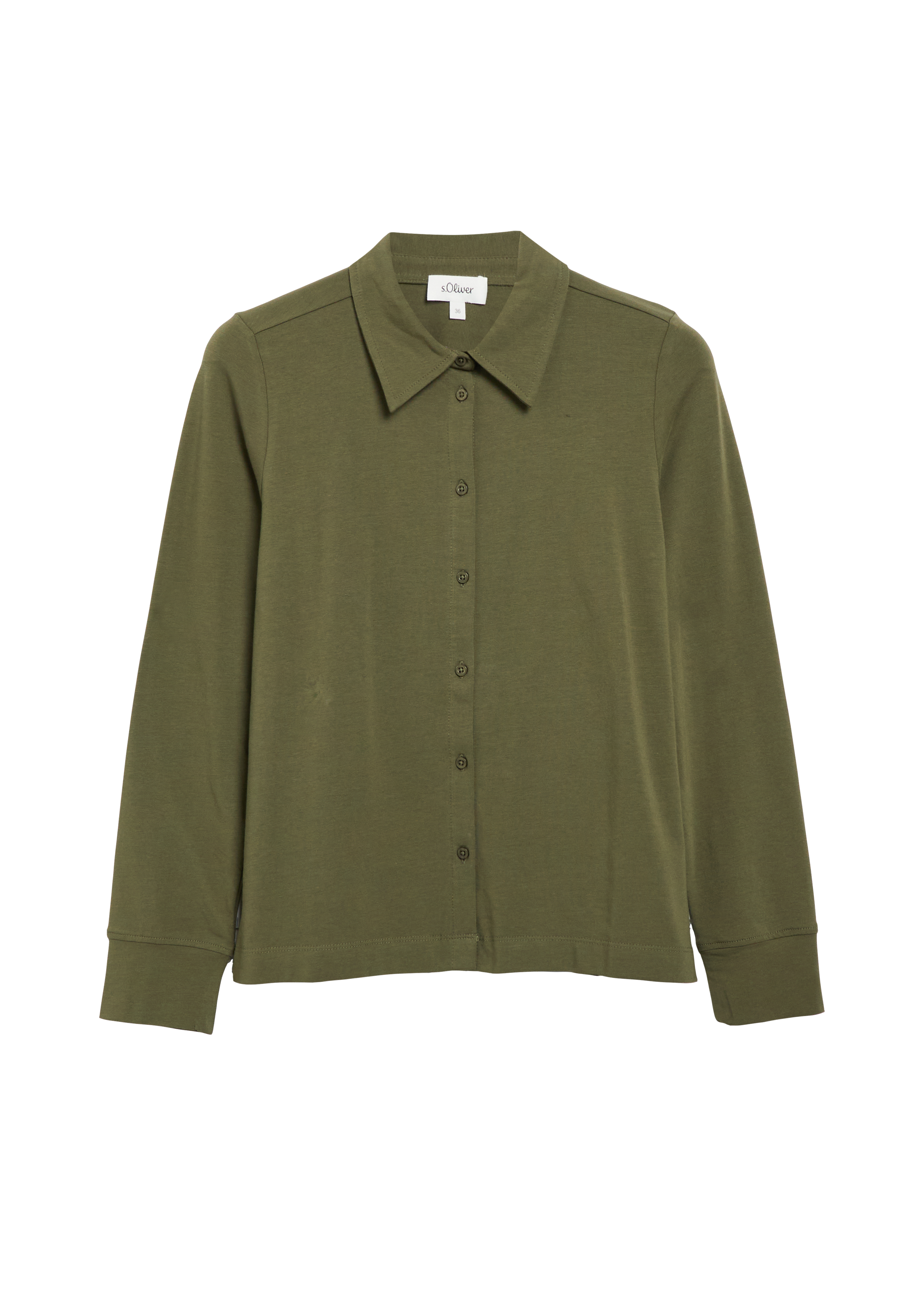 Elastische jerseyblouse