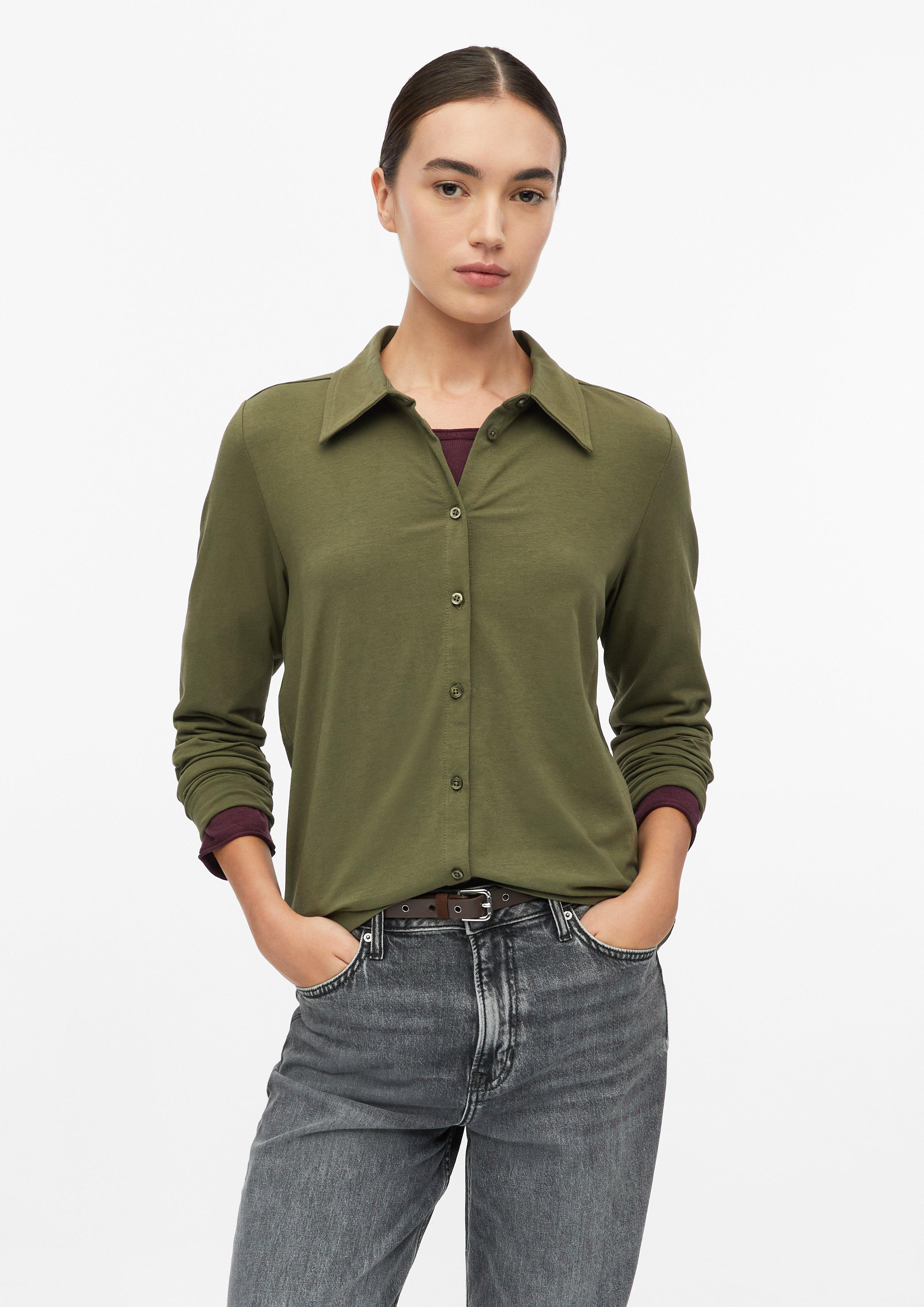 T-Shirt in olive by s.Oliver