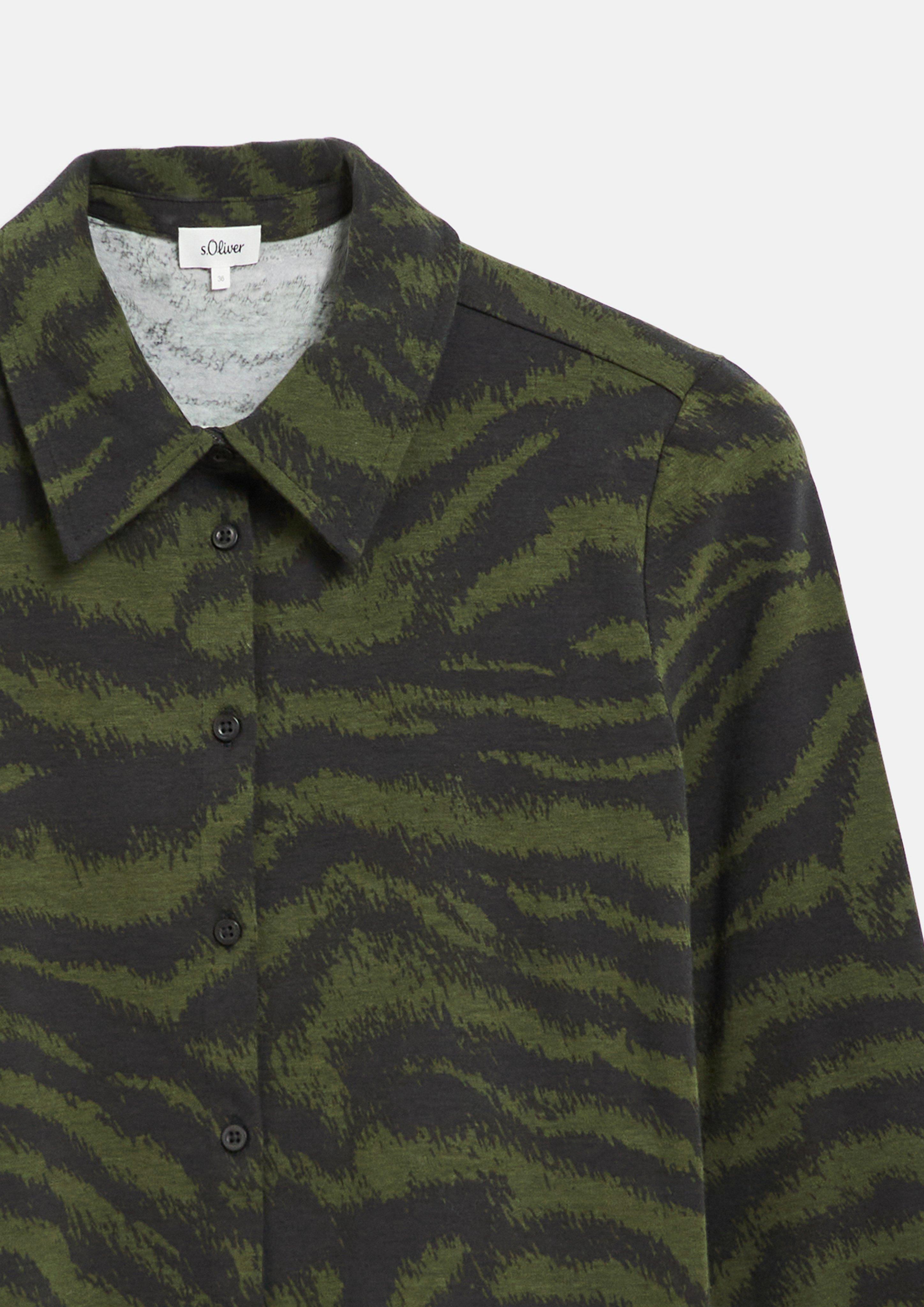 Women T-Shirt in olive by s.Oliver
