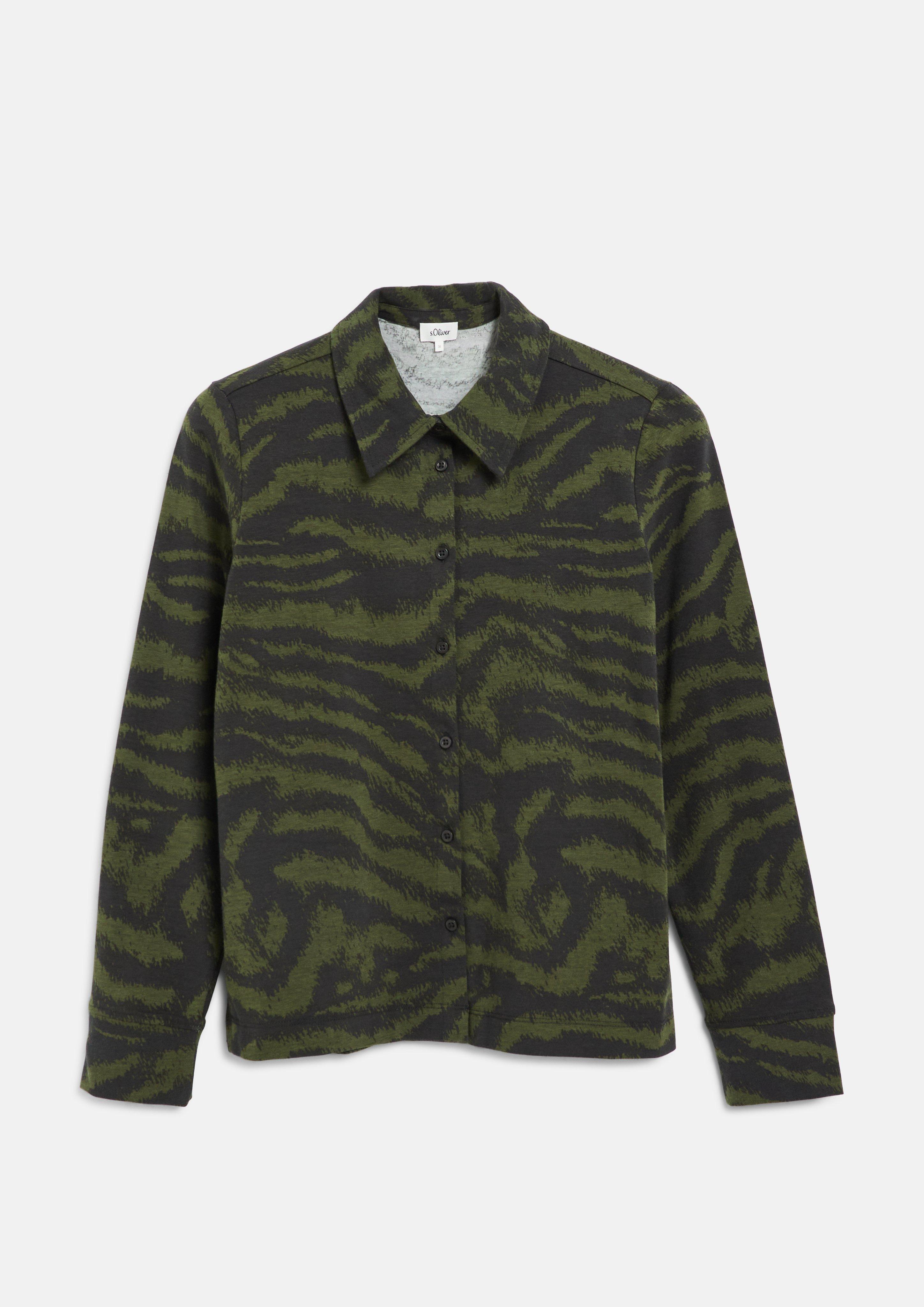 Women T-Shirt in olive by s.Oliver