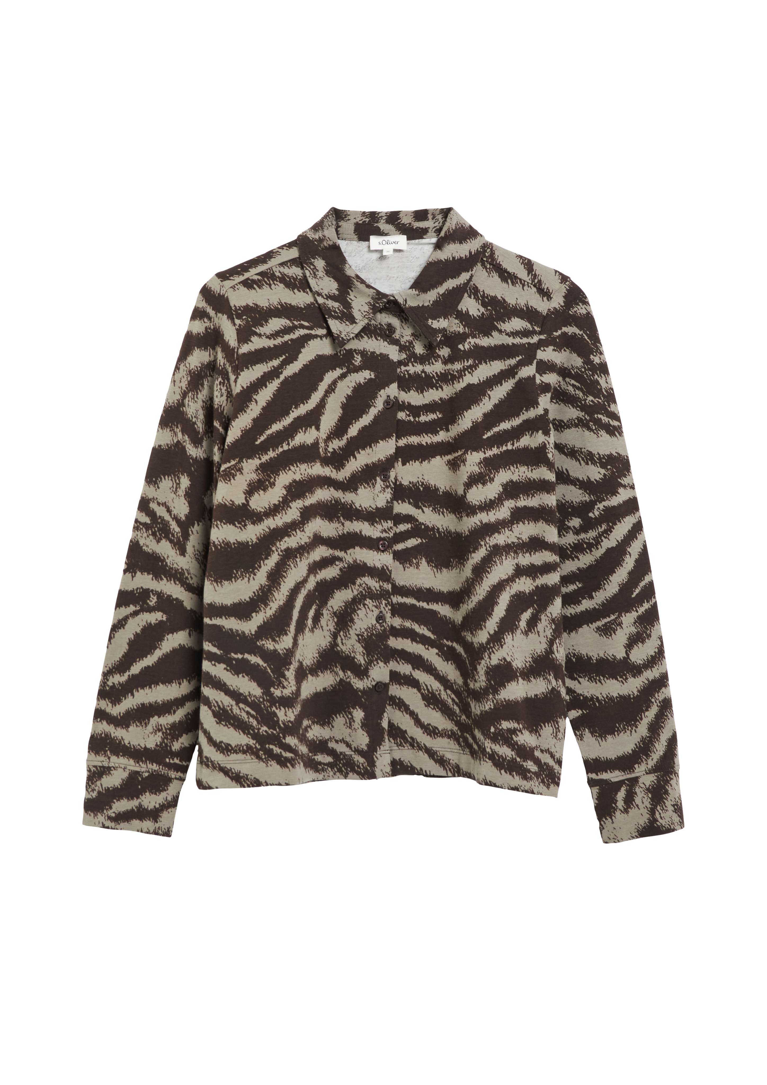 Elastische jerseyblouse