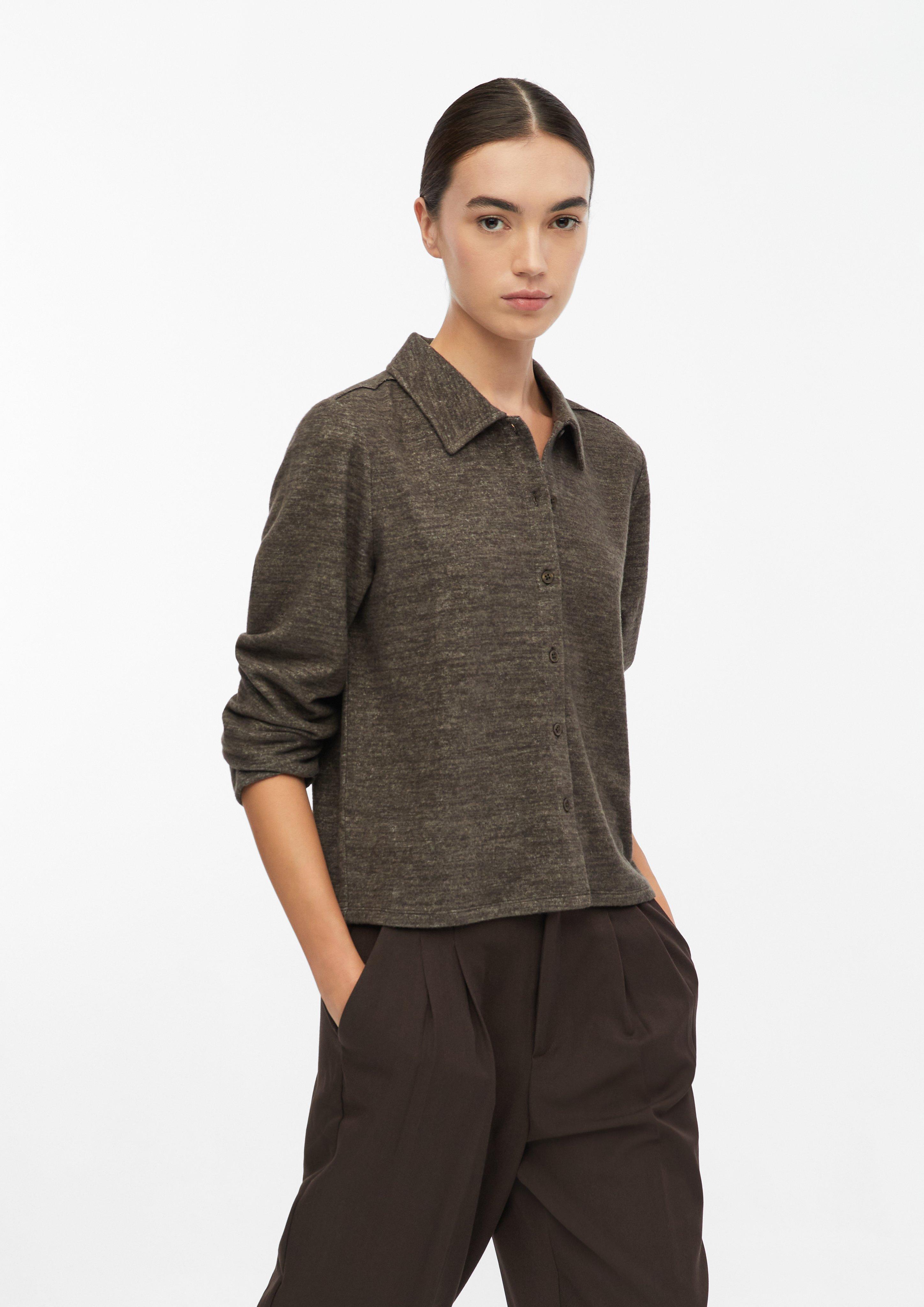 T-Shirt in Farbe dunkelbraun von s.Oliver