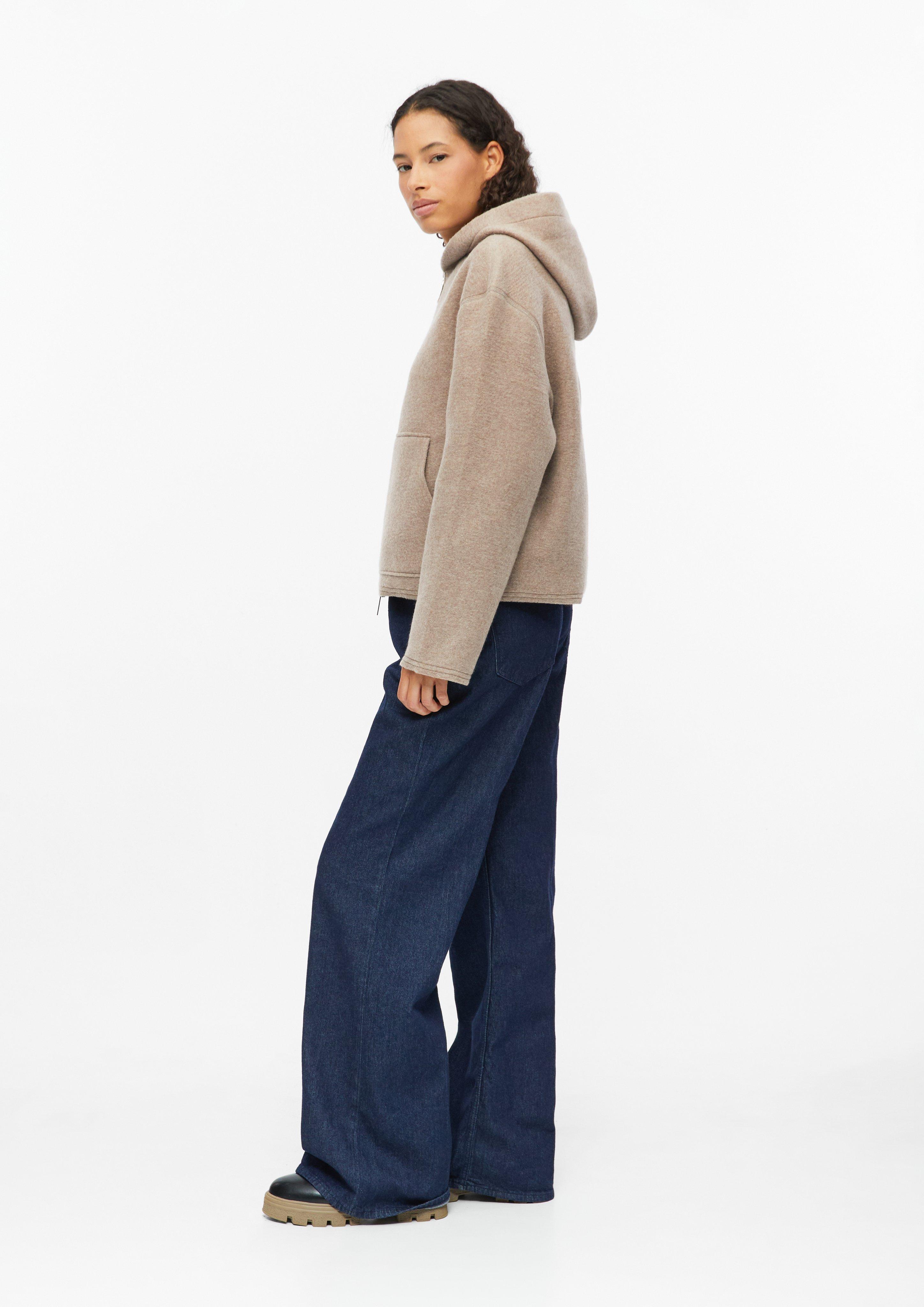 Femmes Sweat-shirt Veste en brun de s.Oliver