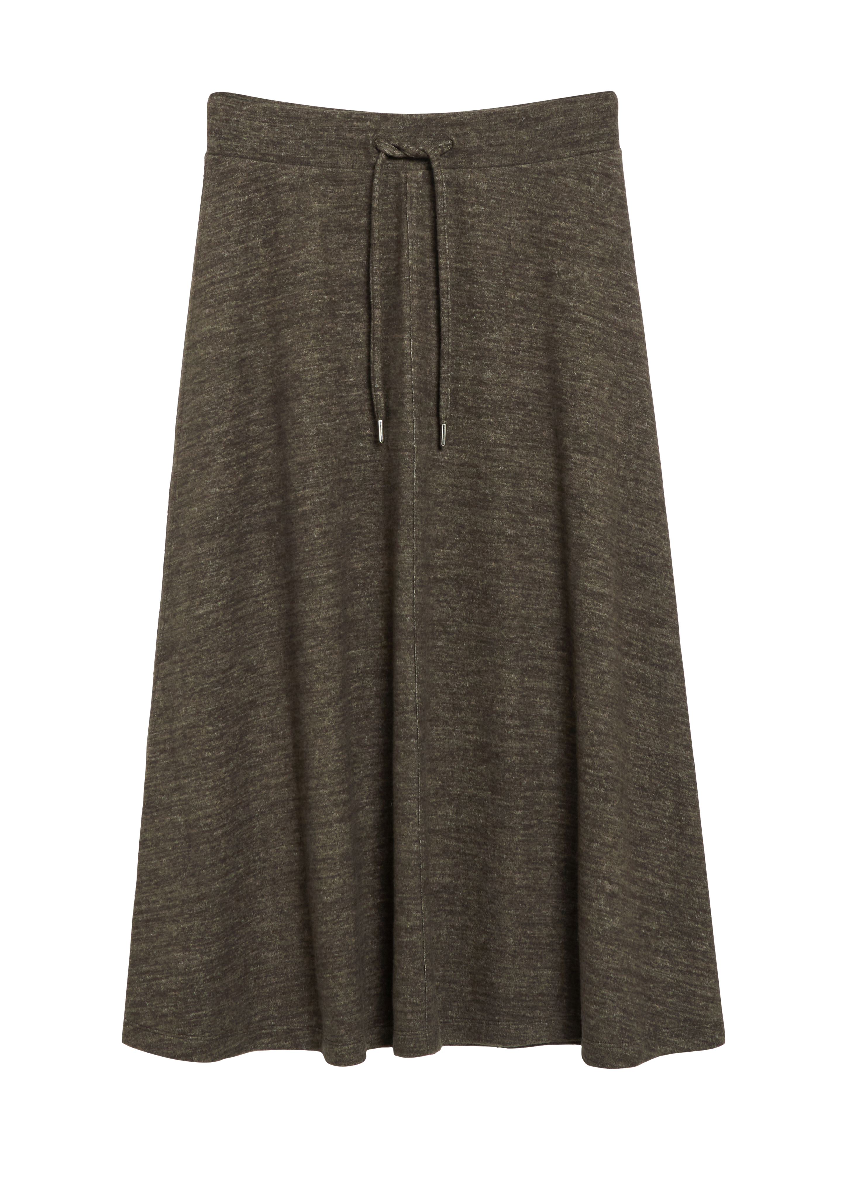 Zachte jerseyrok met naaddetails