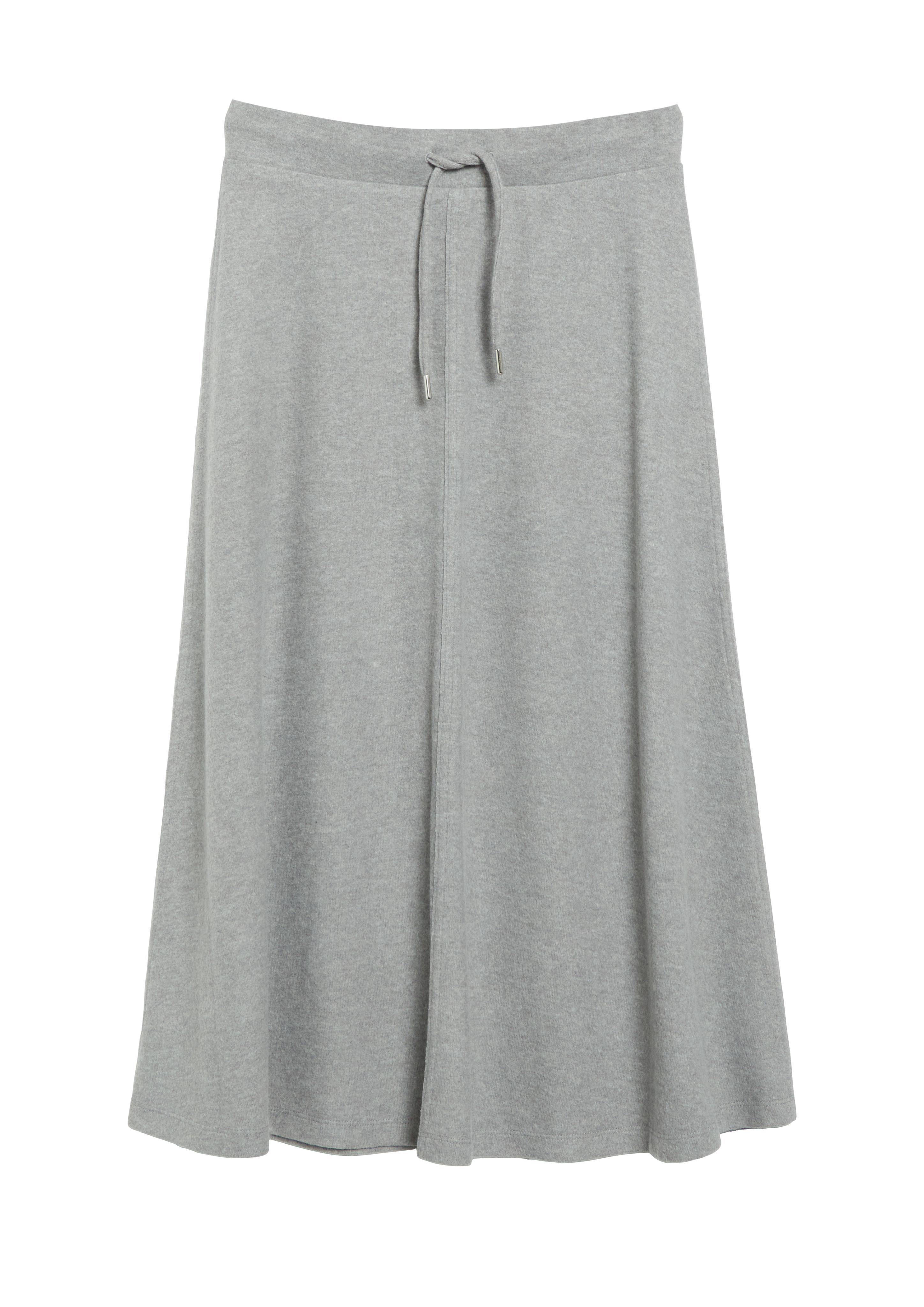 Zachte jerseyrok met naaddetails