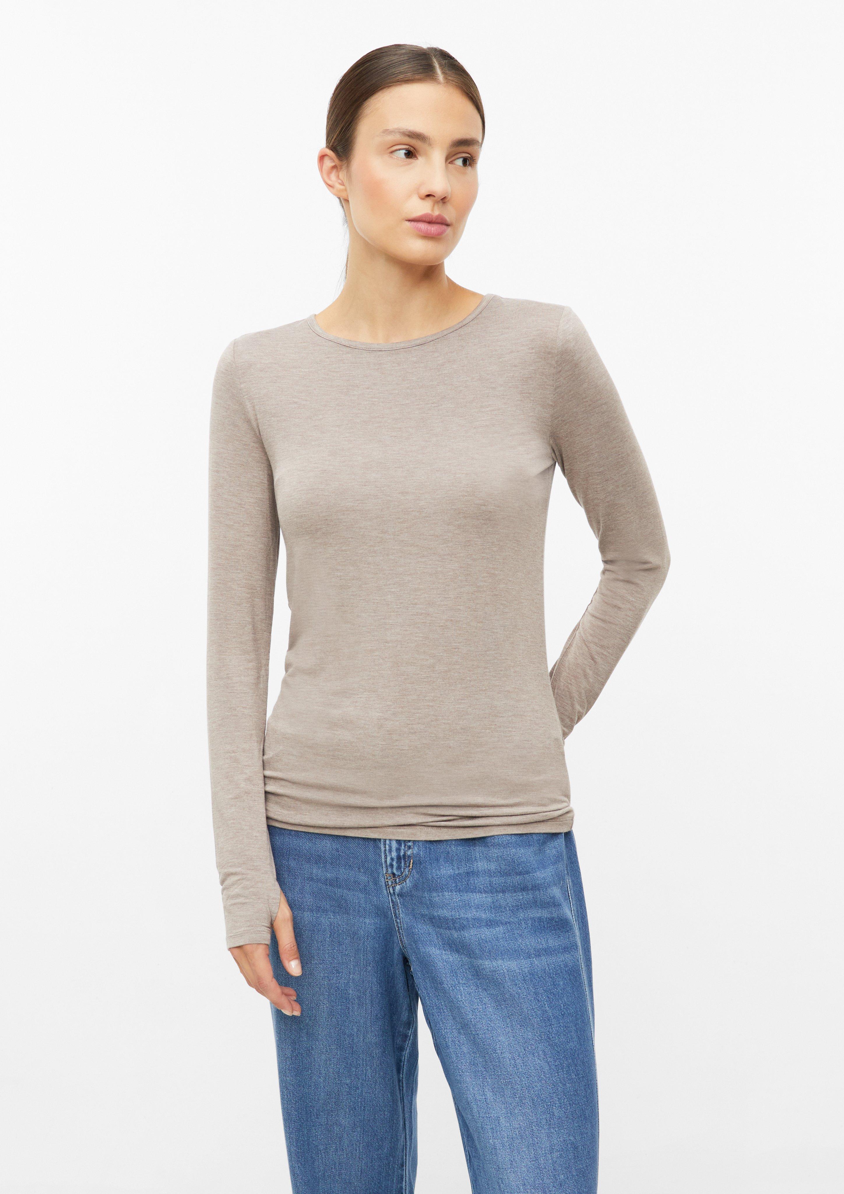 T-Shirt in Farbe hellbraun von s.Oliver