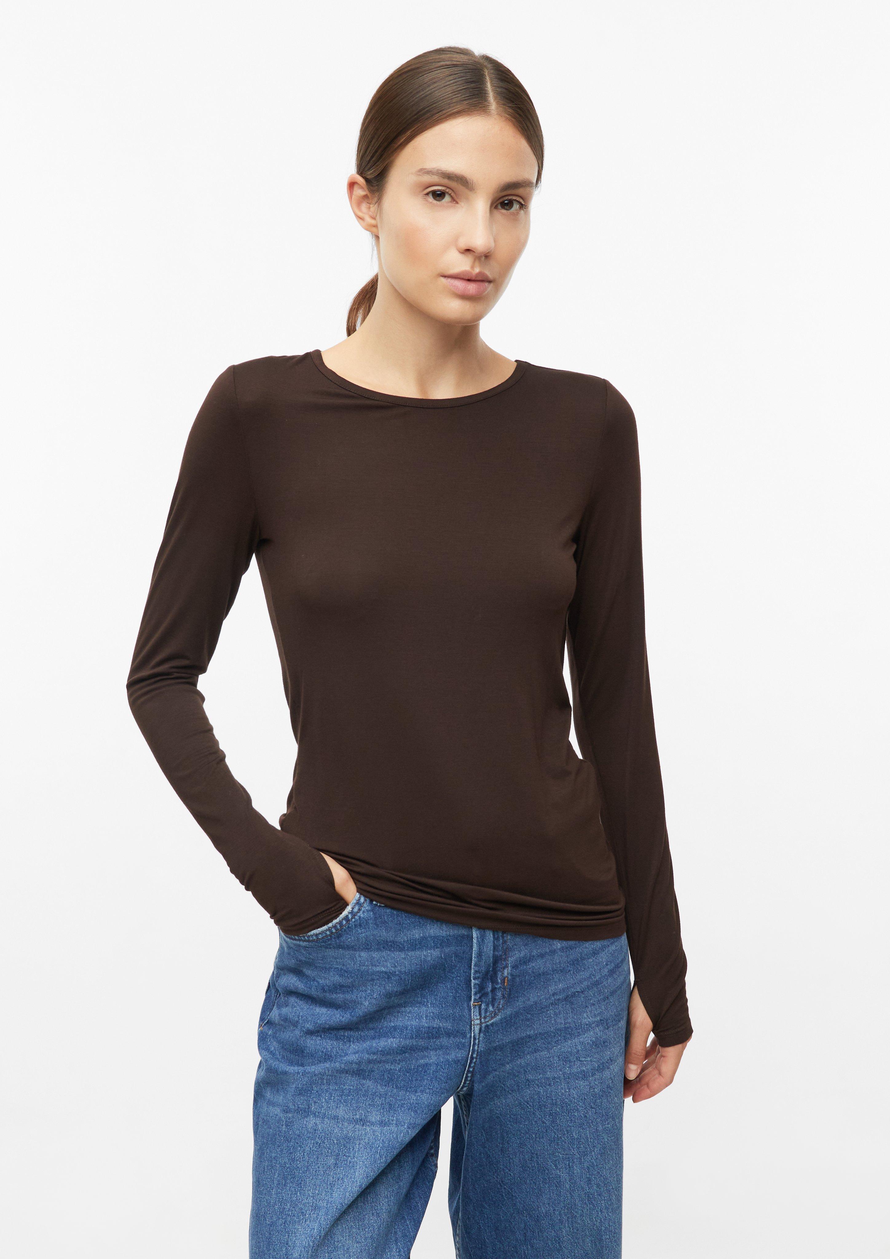 Femmes T-shirt en brun de s.Oliver