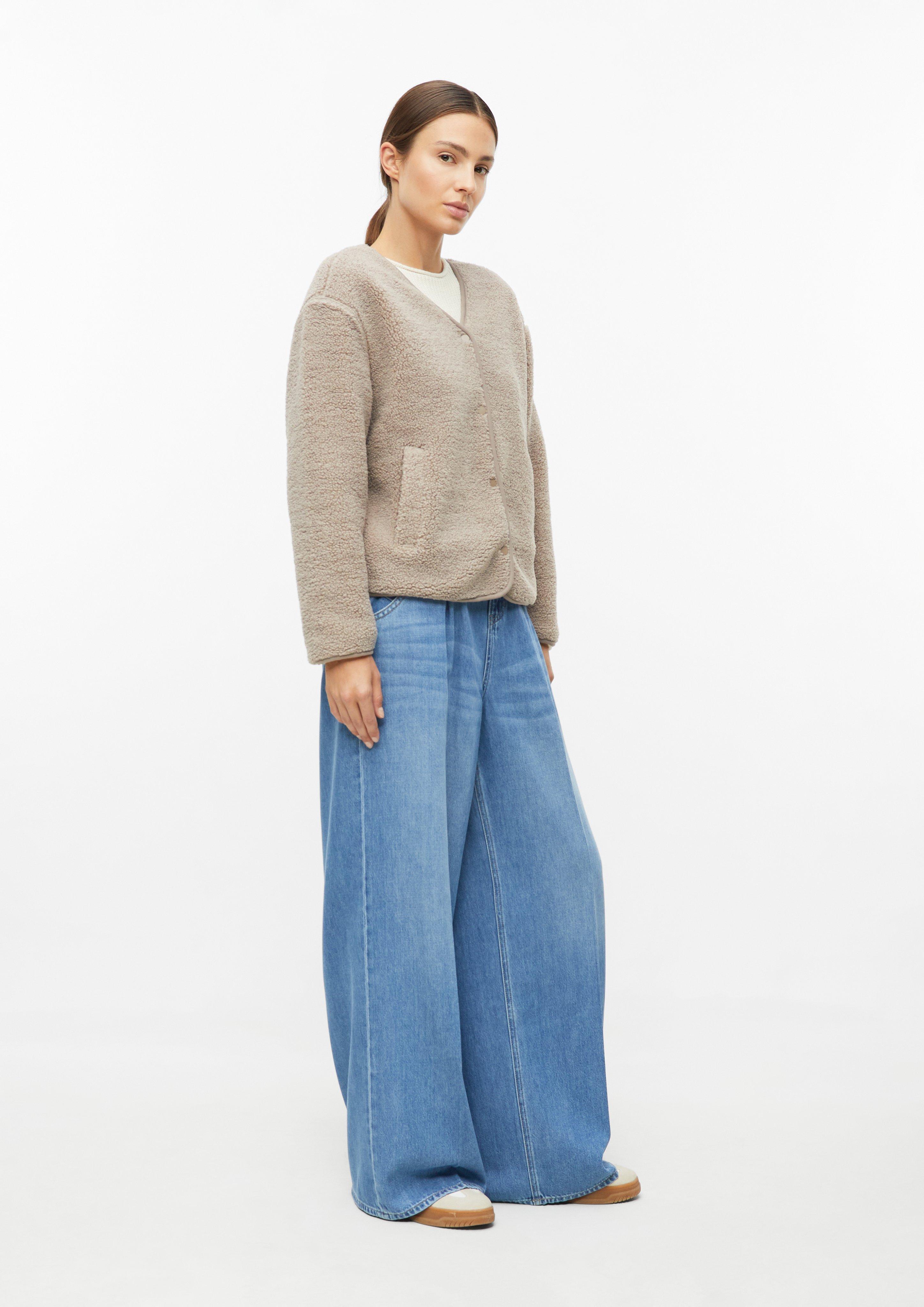 Femmes Sweat-shirt Veste en brun de s.Oliver