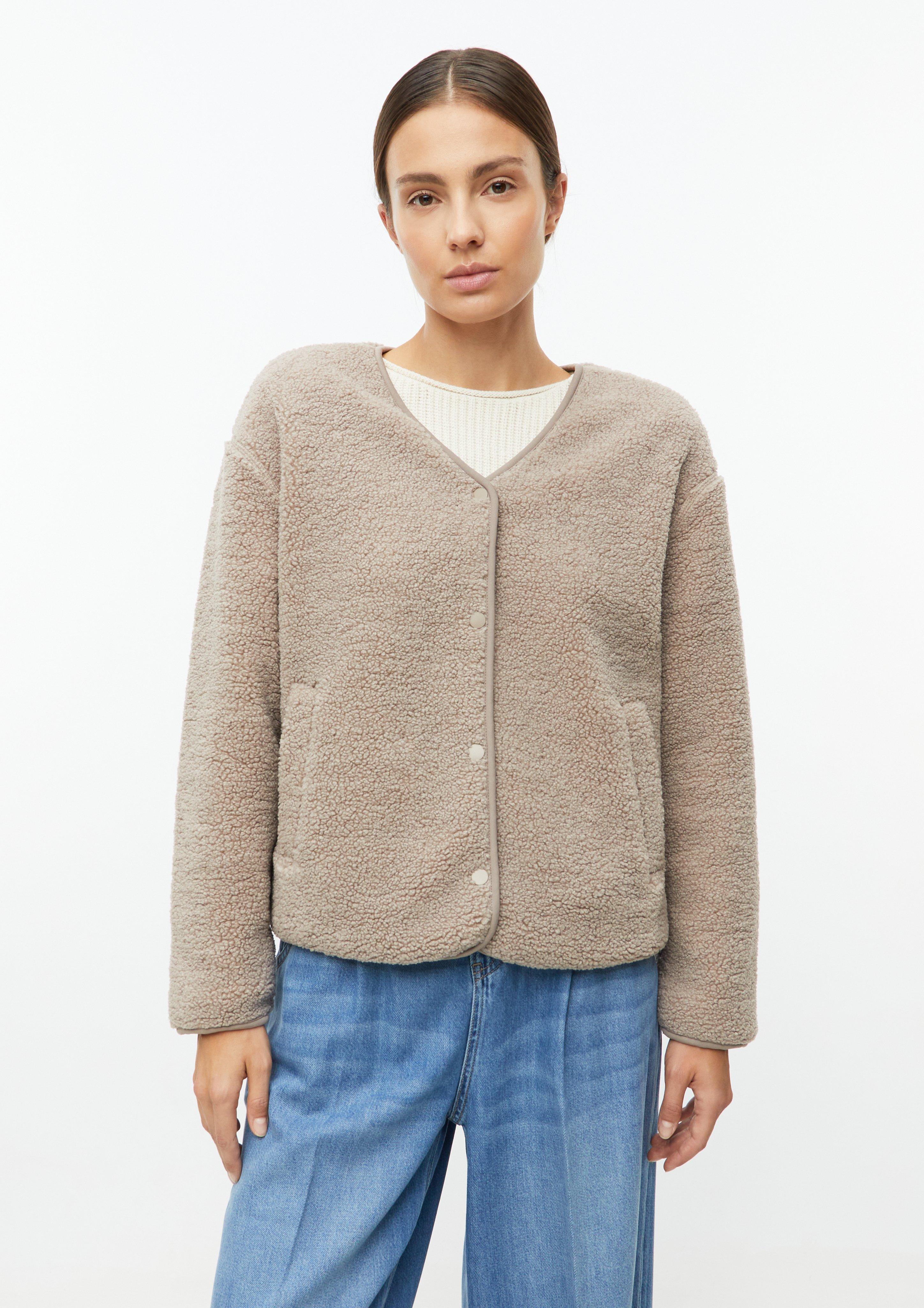 Sweat-shirt Veste en marron clair de s.Oliver