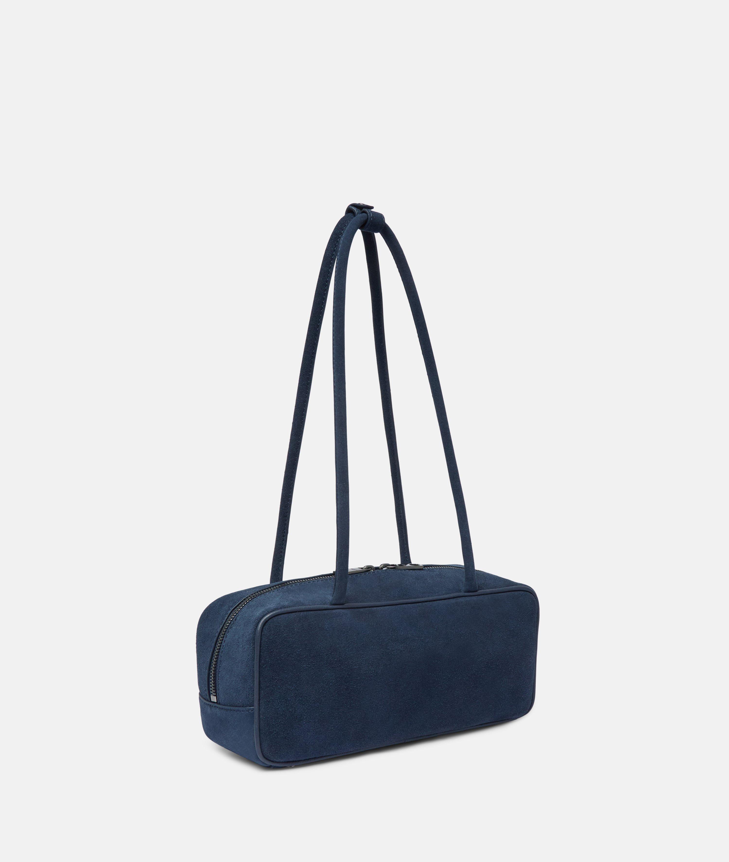 Jil Satchel S in blau & braun