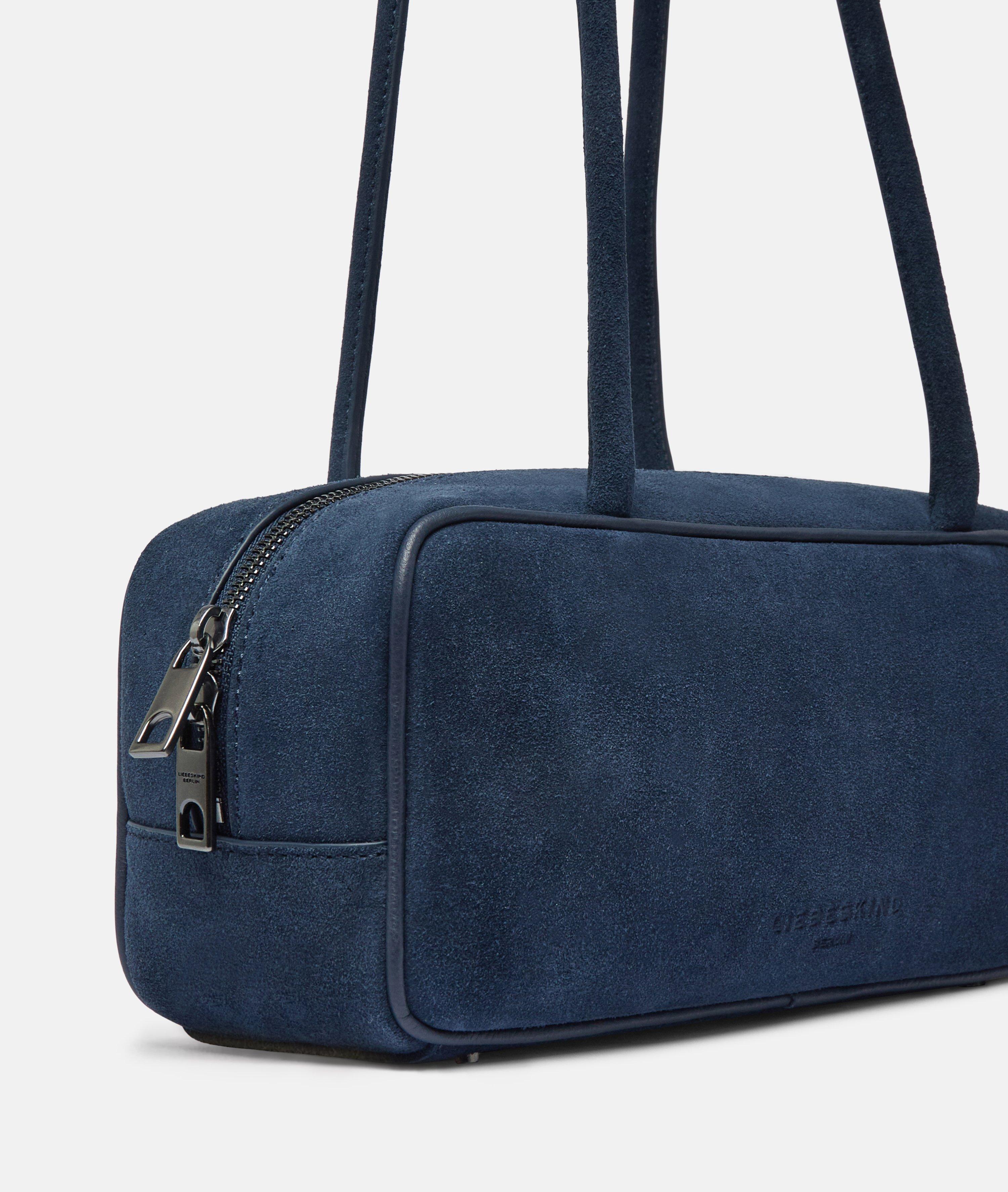 Jil Satchel S in blau & braun