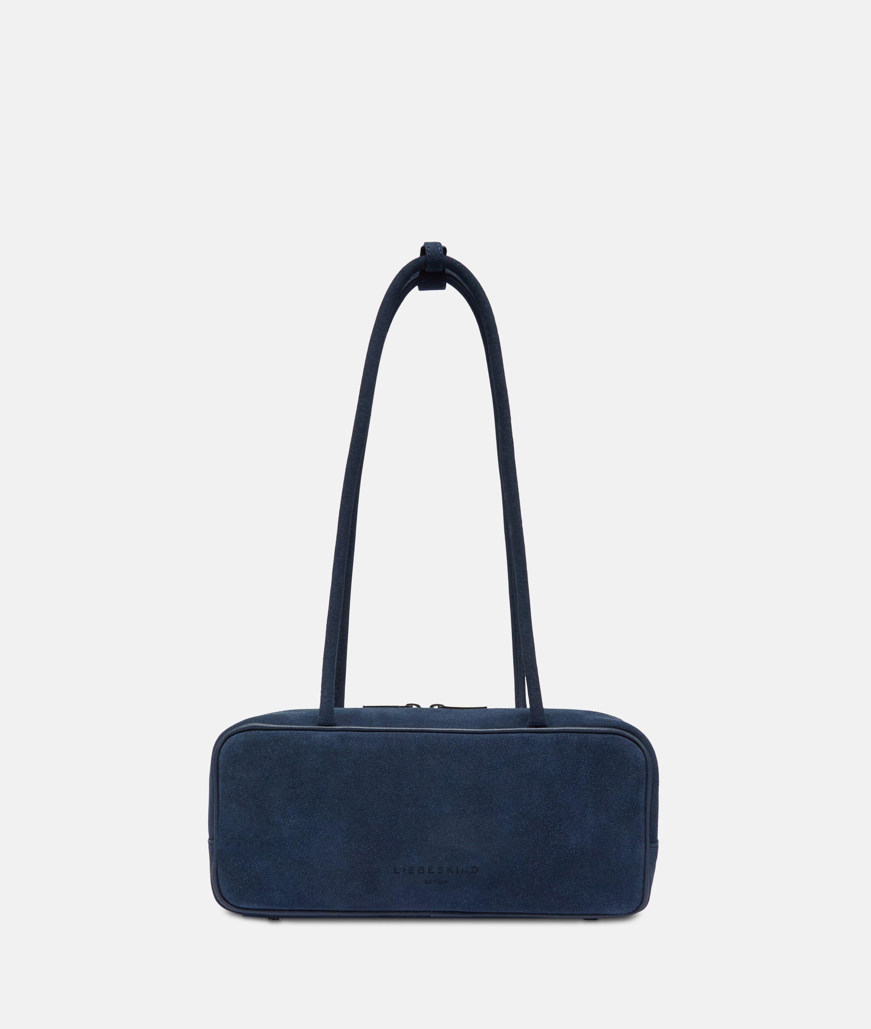 Jil Satchel S in blau & braun